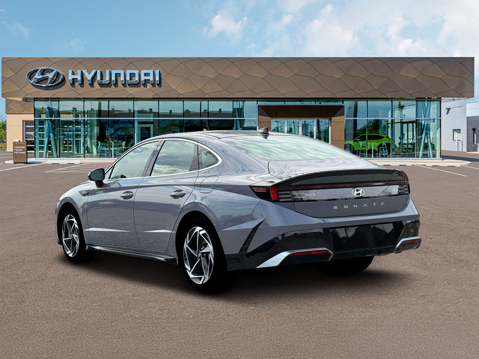 New 2026 Blue Hyundai SEL Sport image 5