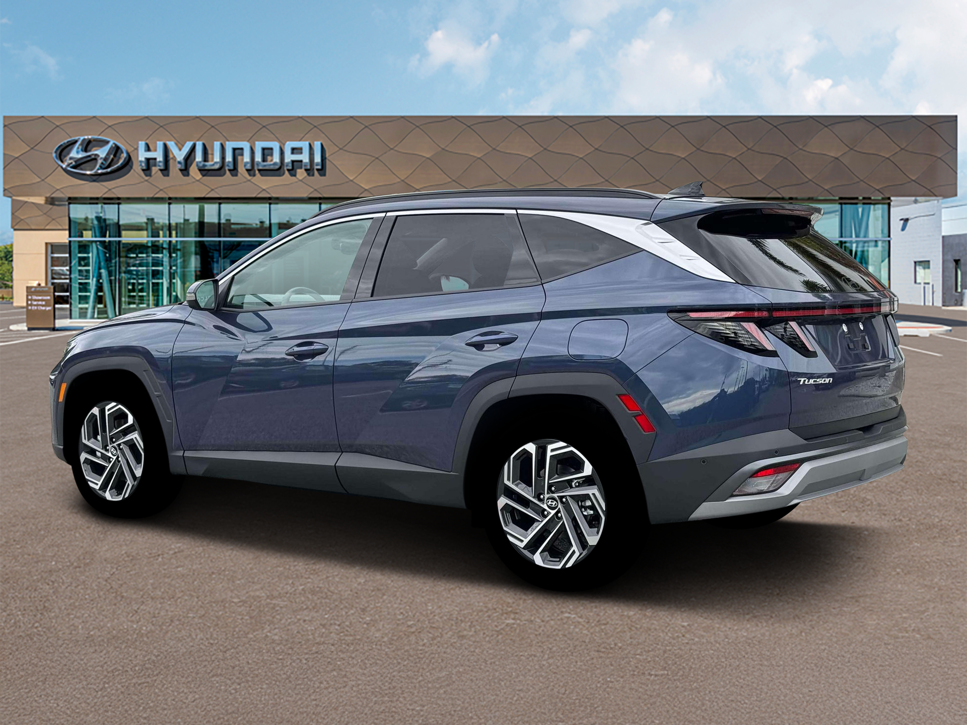 New 2026 Atlantis Blue Hyundai Limited image 4