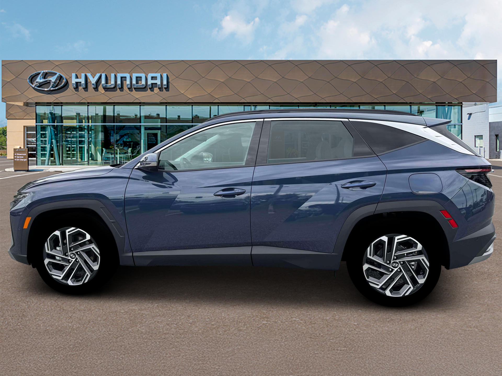 New 2026 Atlantis Blue Hyundai Limited image 3