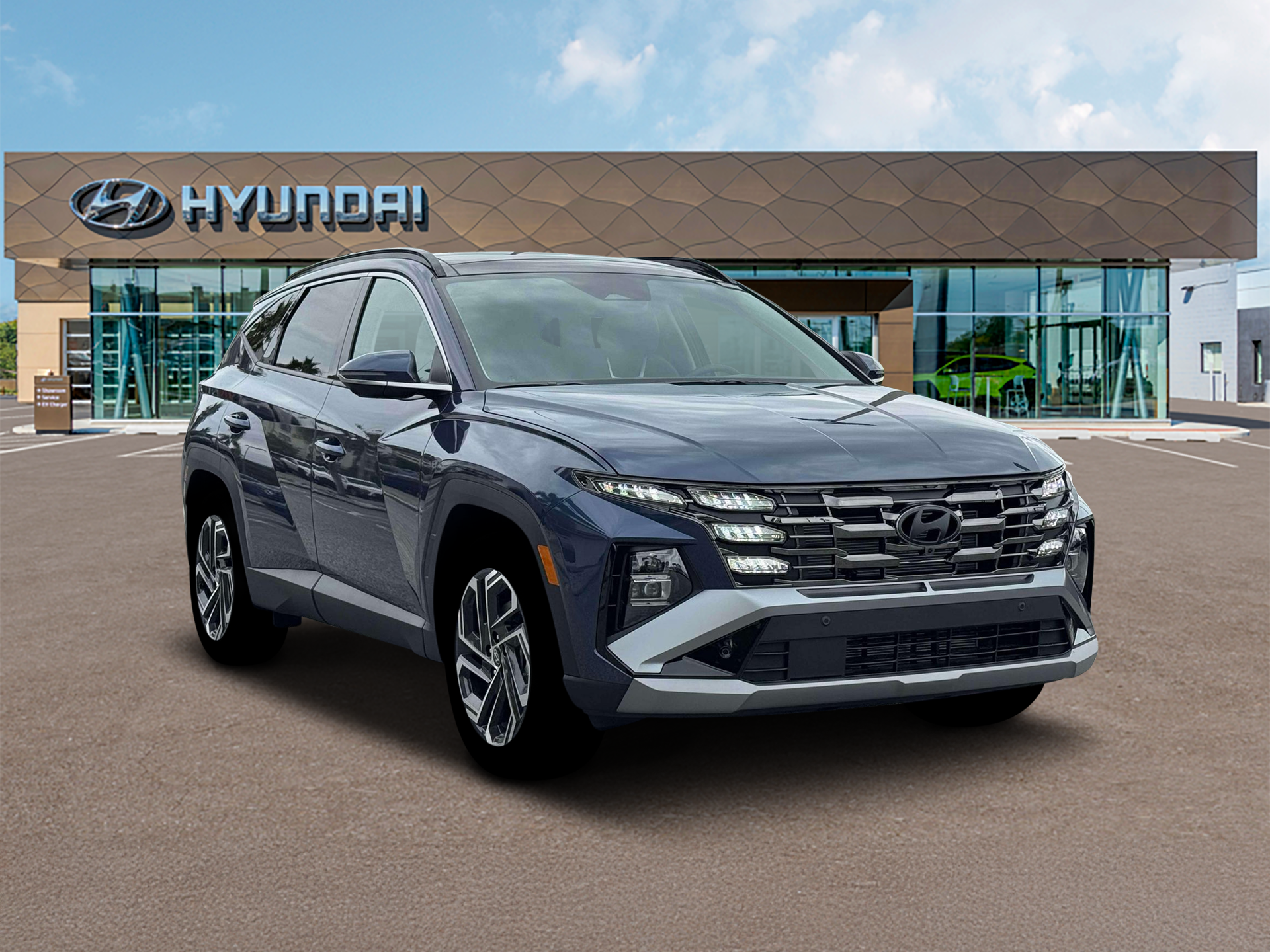 New 2026 Atlantis Blue Hyundai Limited image 11