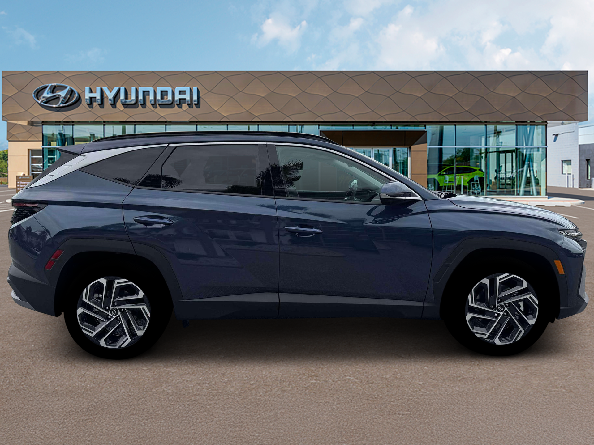 New 2026 Atlantis Blue Hyundai Limited image 9