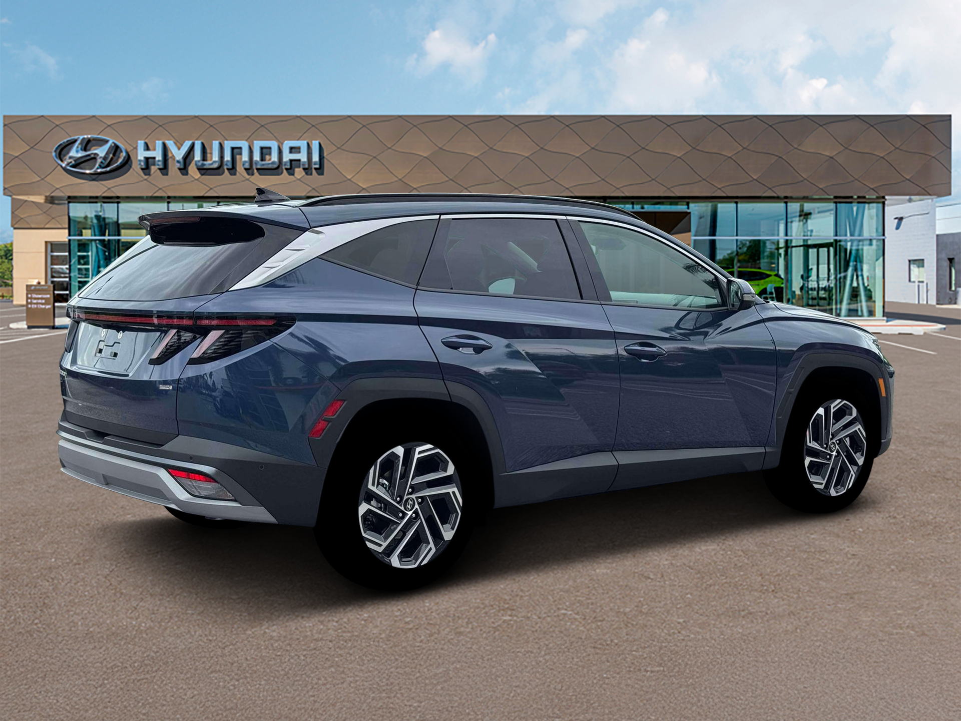 New 2026 Atlantis Blue Hyundai Limited image 8