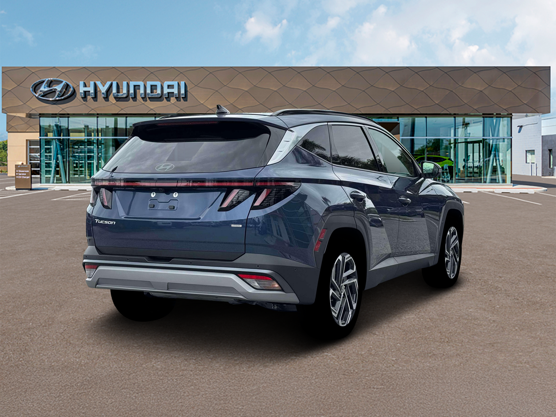 New 2026 Atlantis Blue Hyundai Limited image 7