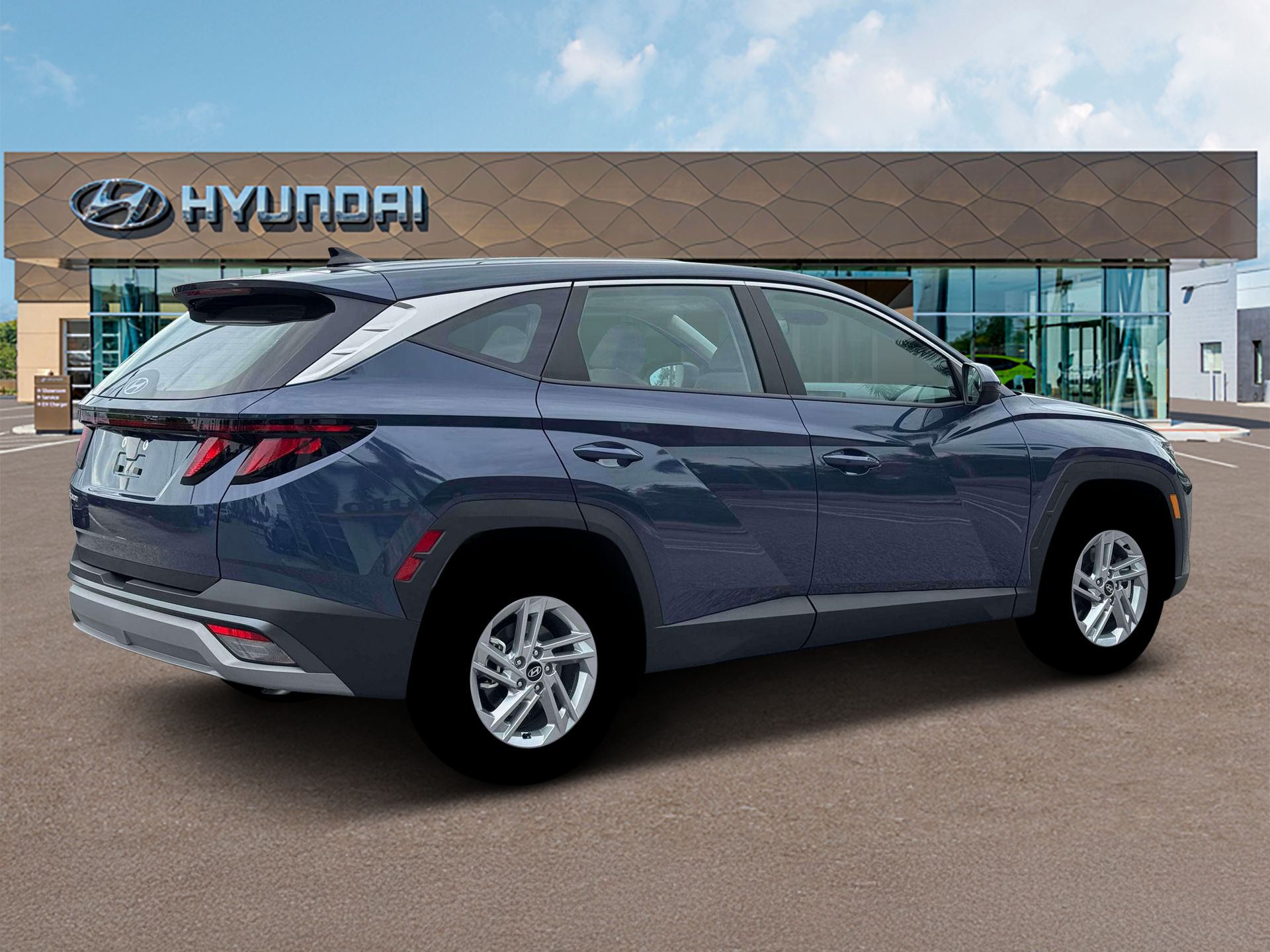New 2026 Blue Hyundai SE FWD image 8