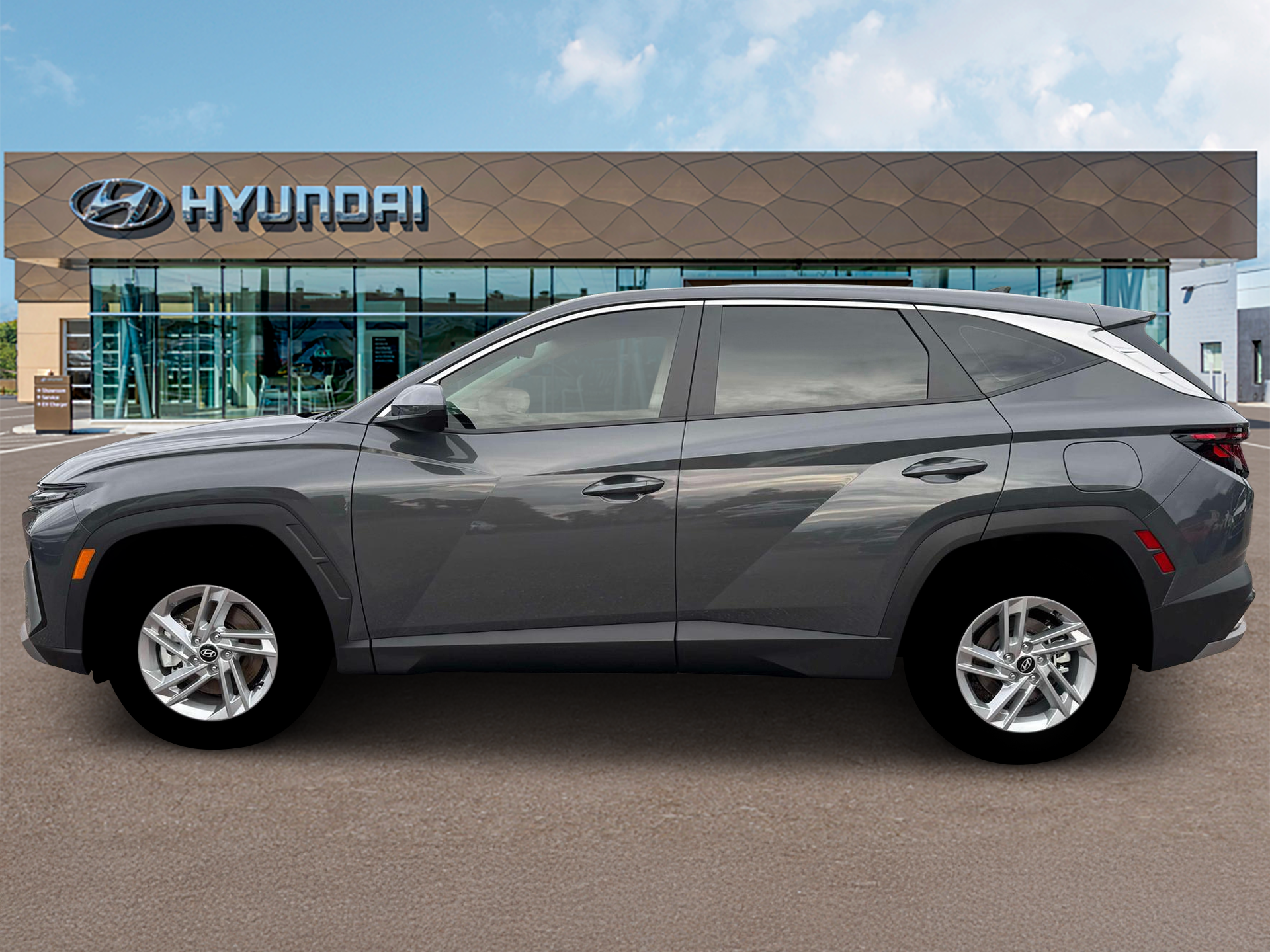 New 2026 Gray Hyundai SE FWD image 3