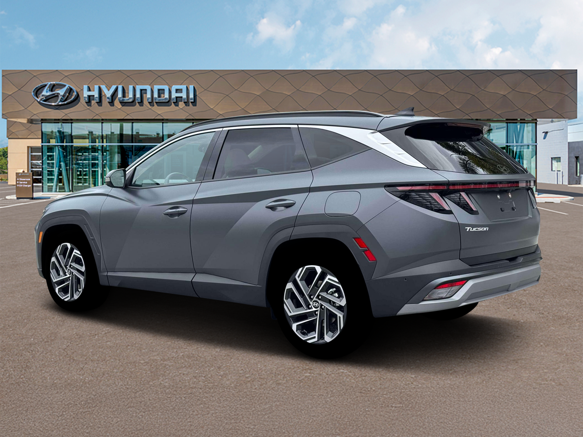 New 2026 Gray HYUNDAI Limited FWD image 4