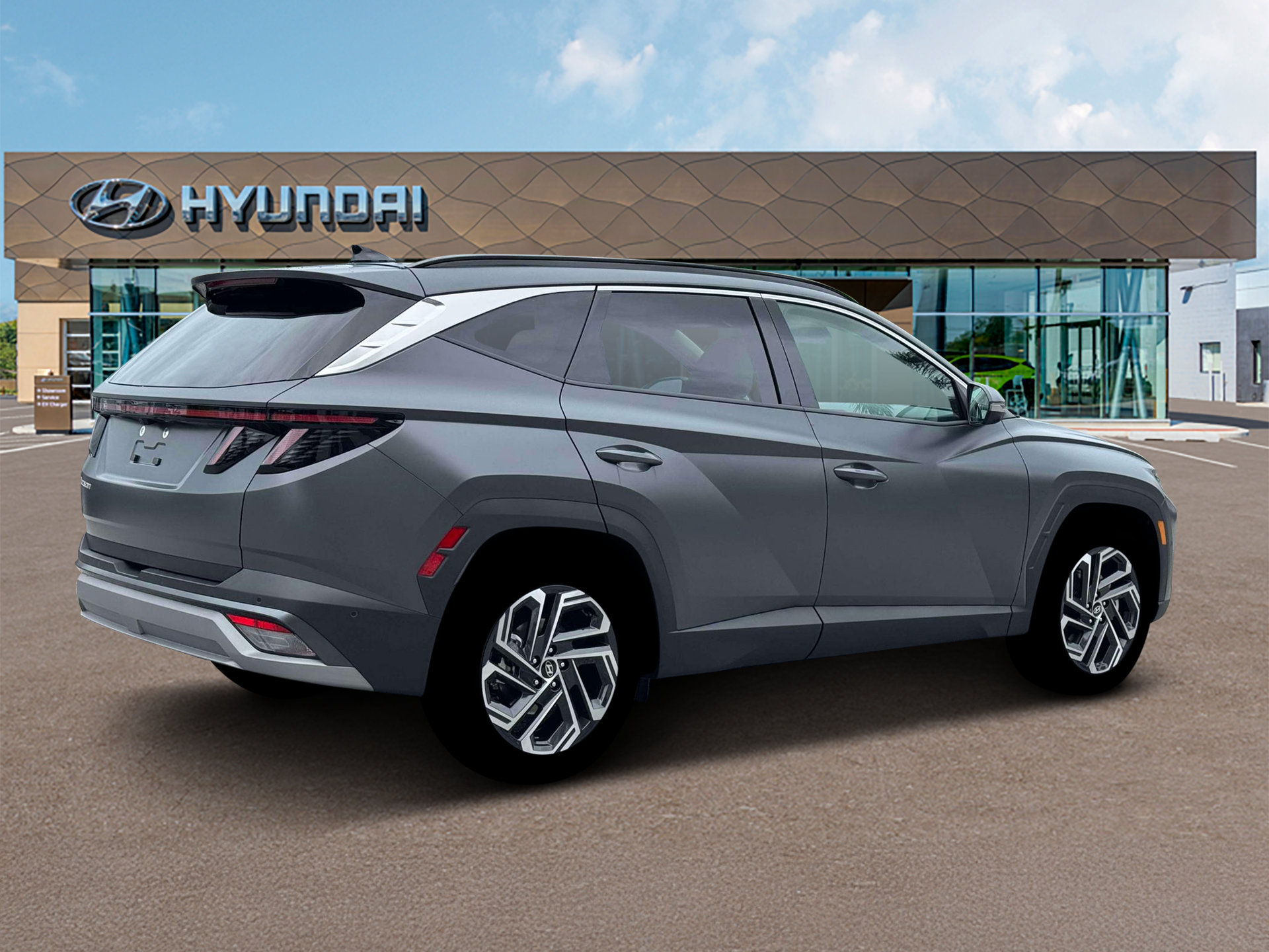 New 2026 Gray HYUNDAI Limited FWD image 8