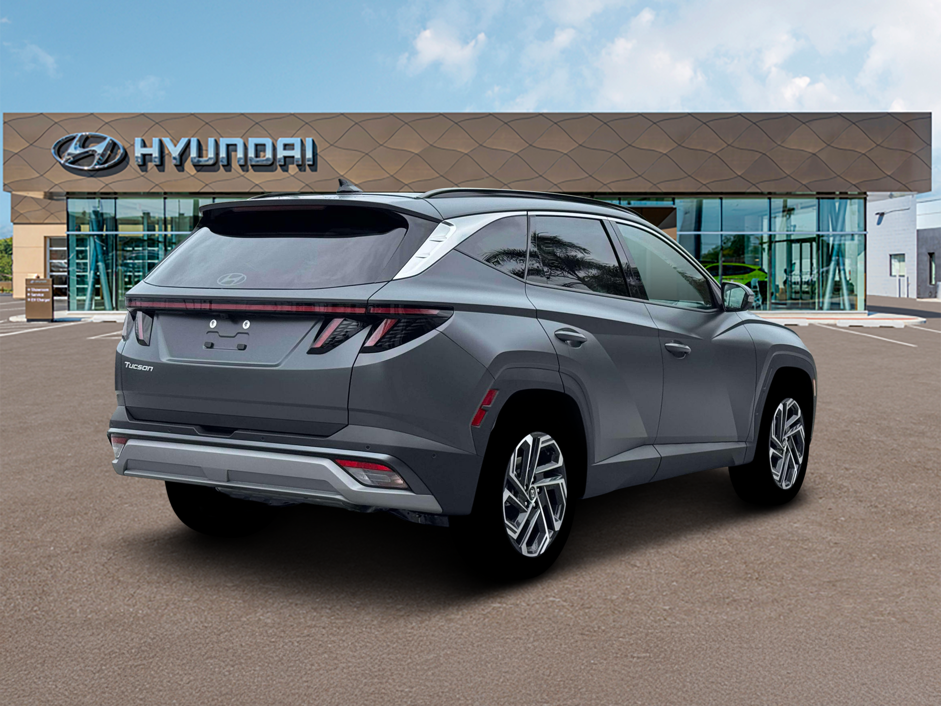 New 2026 Gray HYUNDAI Limited FWD image 7