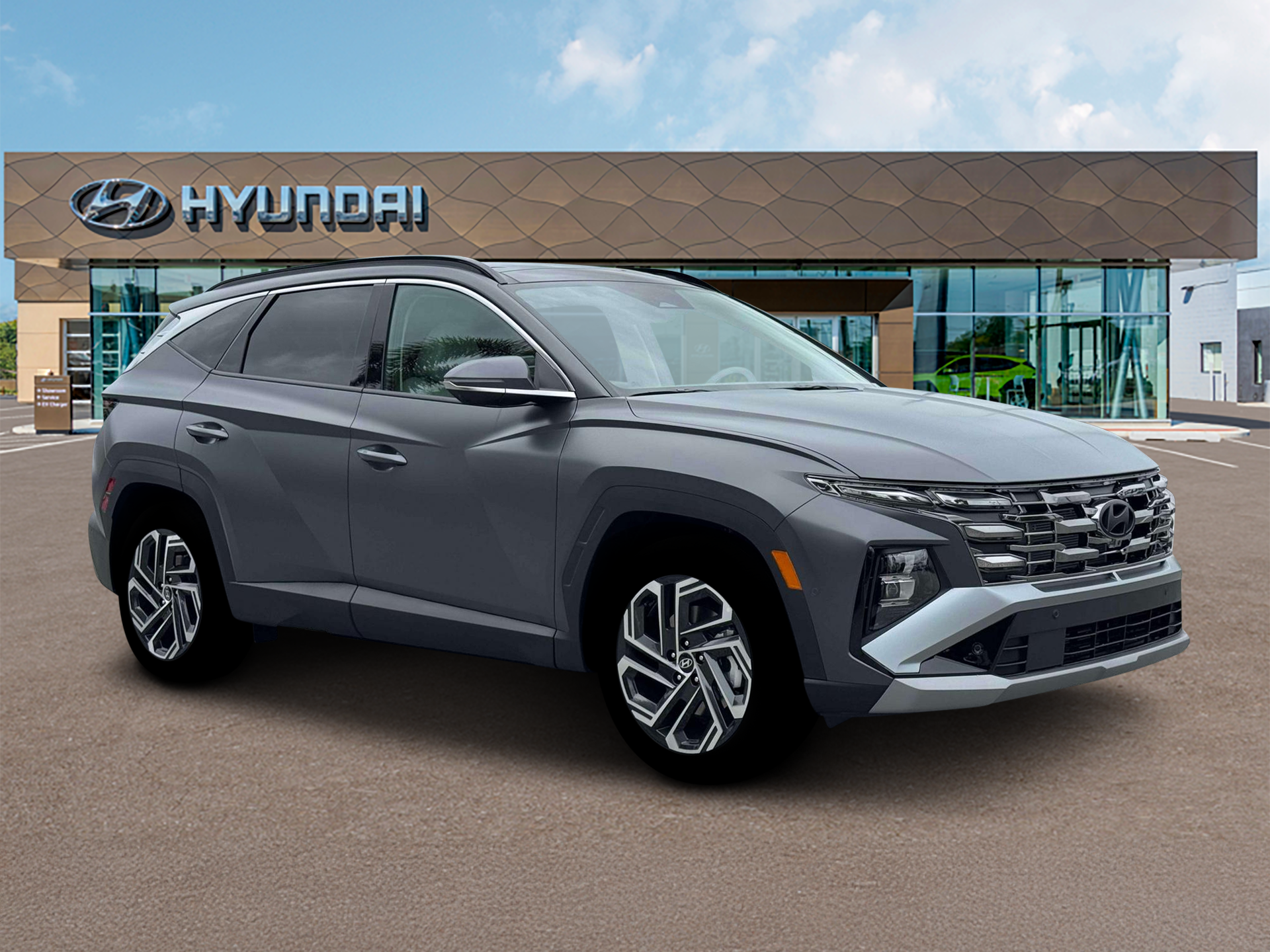 New 2026 Gray HYUNDAI Limited FWD image 10