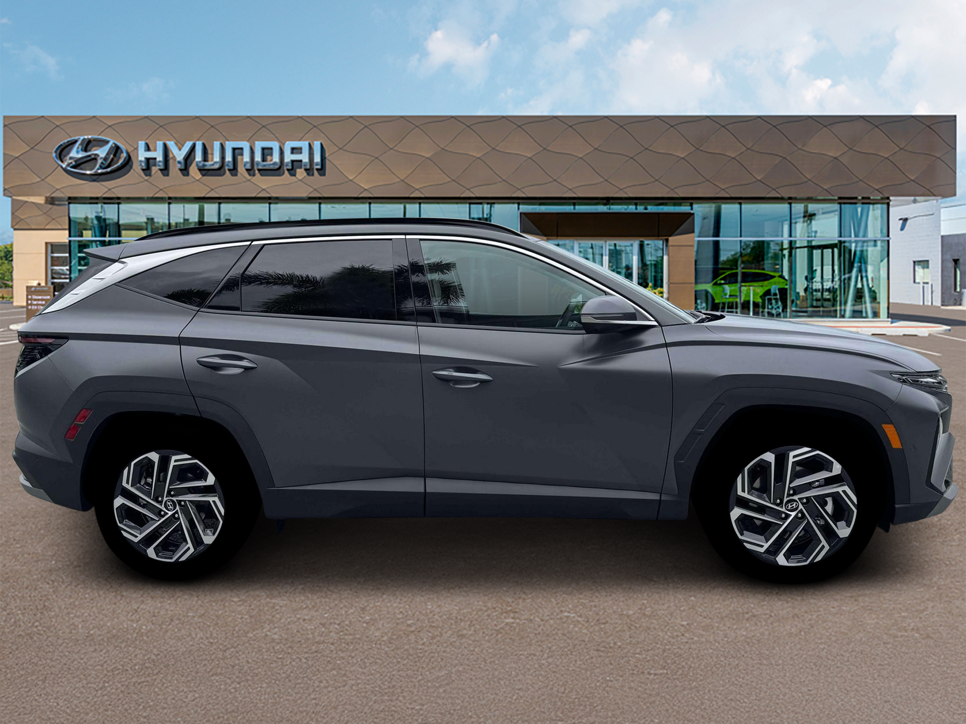 New 2026 Gray HYUNDAI Limited FWD image 9