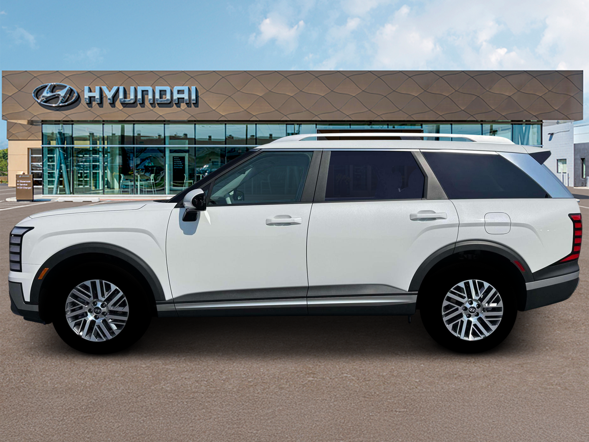 New 2026 White HYUNDAI SEL AWD image 3