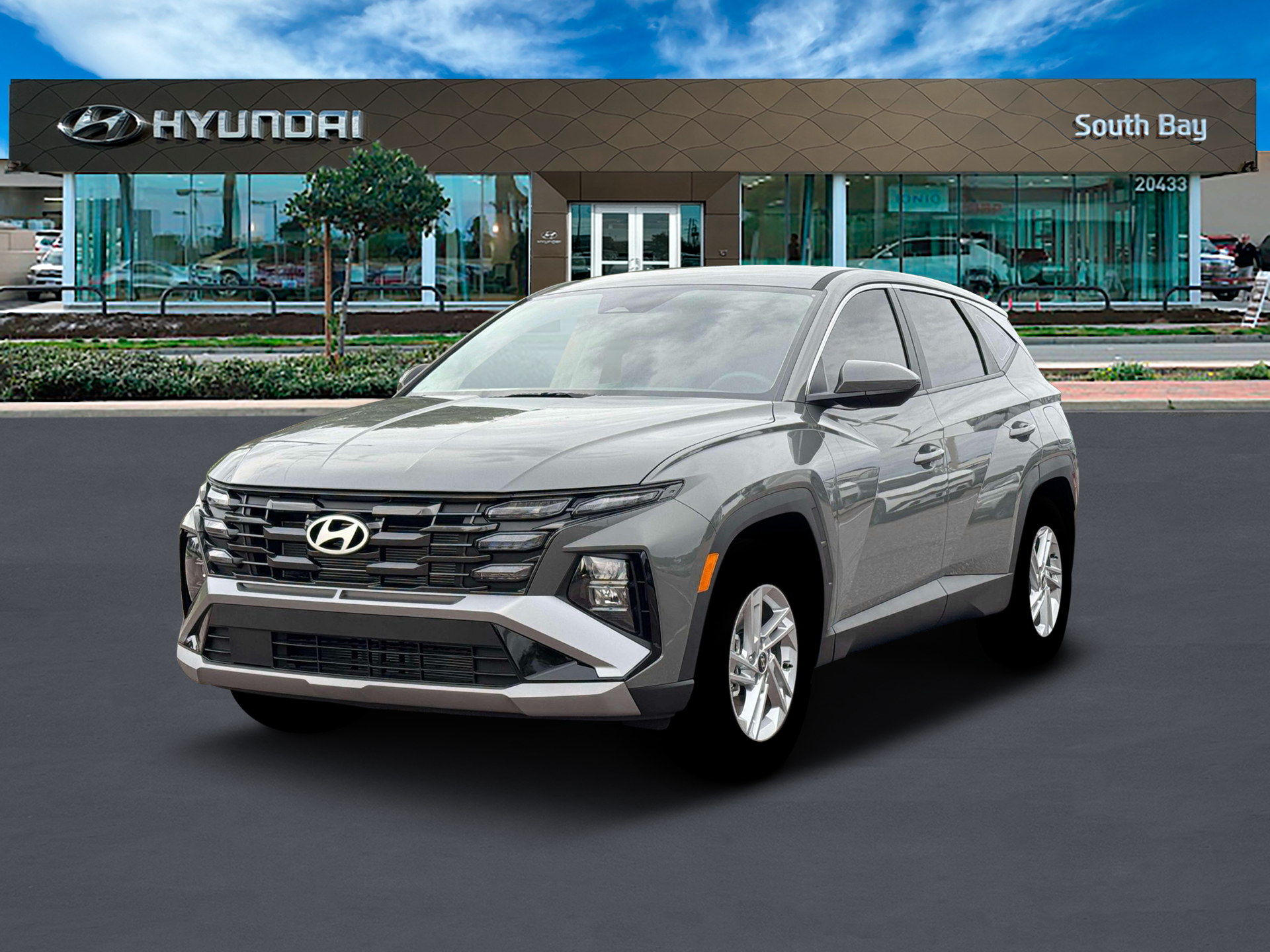 Hampton Gray 2026 Hyundai Tucson SE FWD SUV / Crossover Front-Wheel Drive 8-Speed Automatic