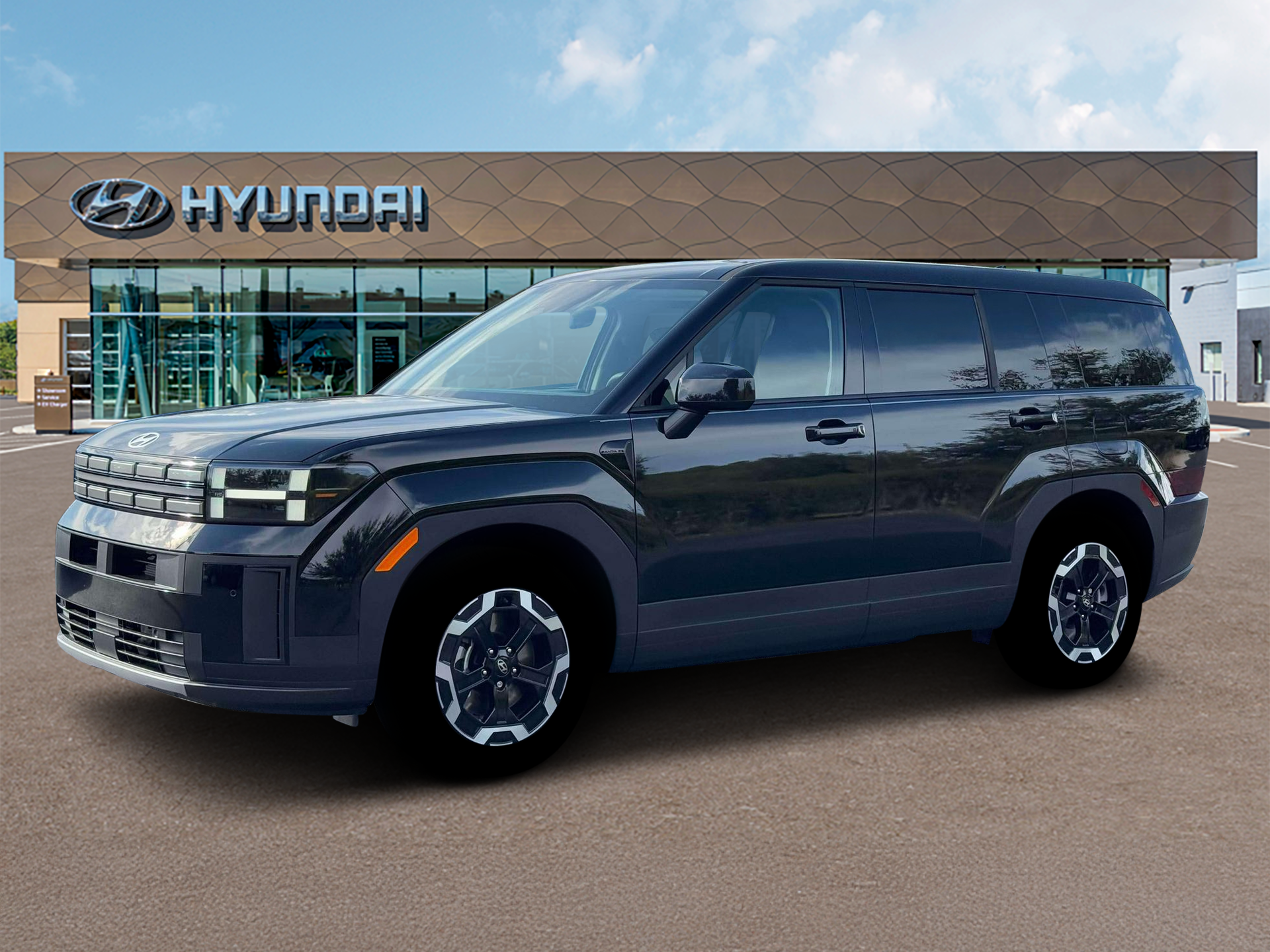 Phantom Black 2026 Hyundai Santa Fe SUV / Crossover Front-Wheel Drive 8-Speed Automatic