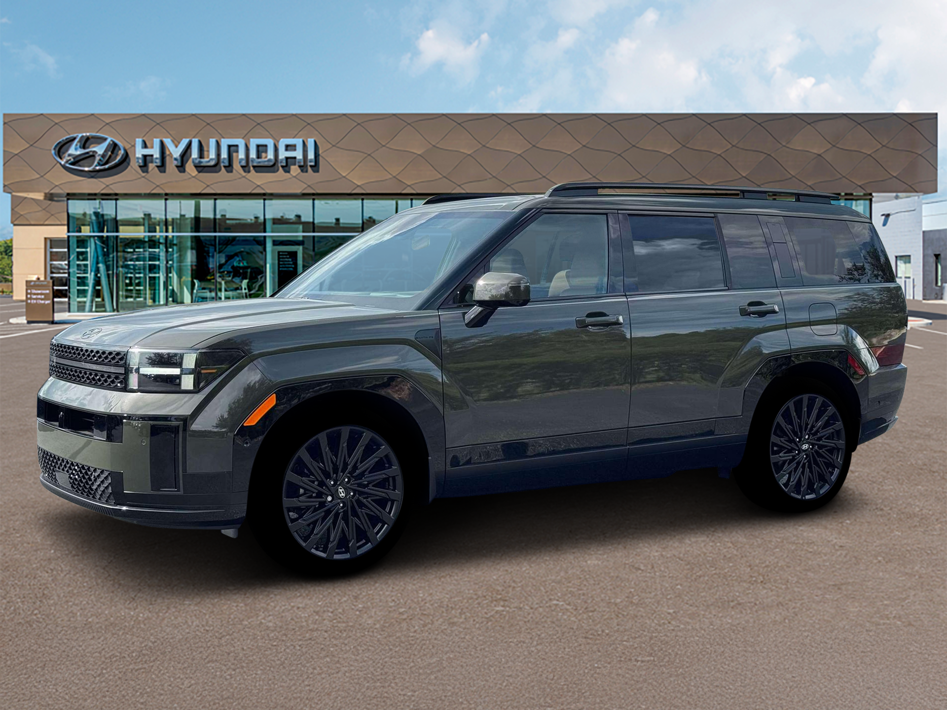 Rockwood Green 2026 Hyundai Santa Fe SUV / Crossover Front-Wheel Drive 8-Speed Automatic