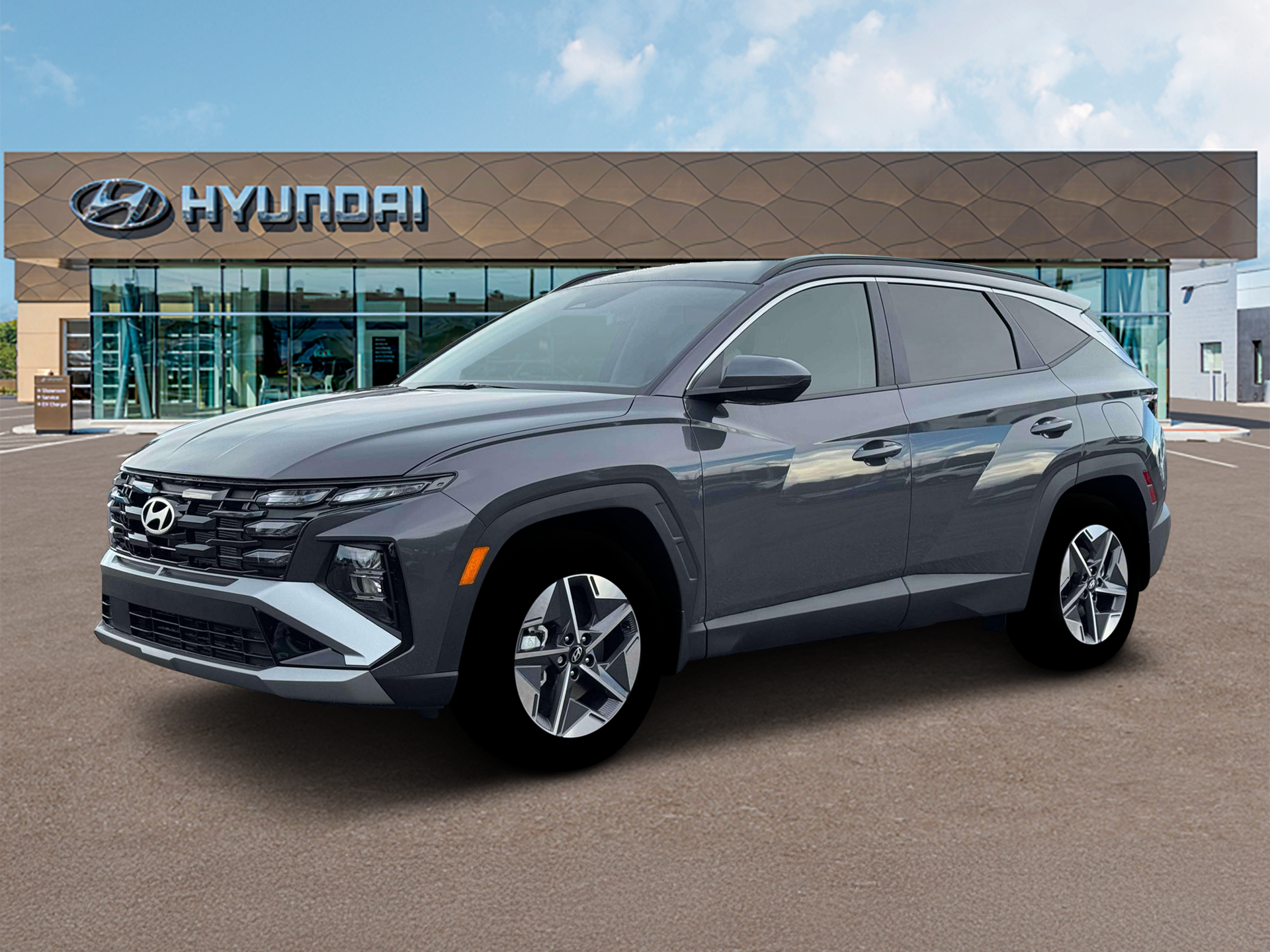 New 2026 Gray Hyundai SEL FWD image 2