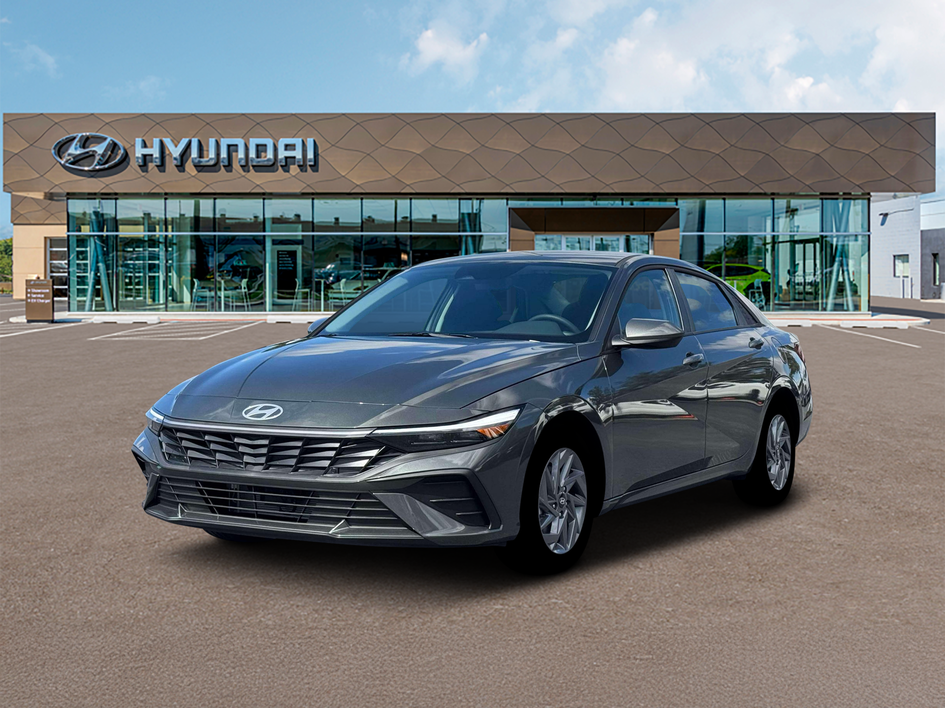 2026 Hyundai Elantra Hybrid Blue