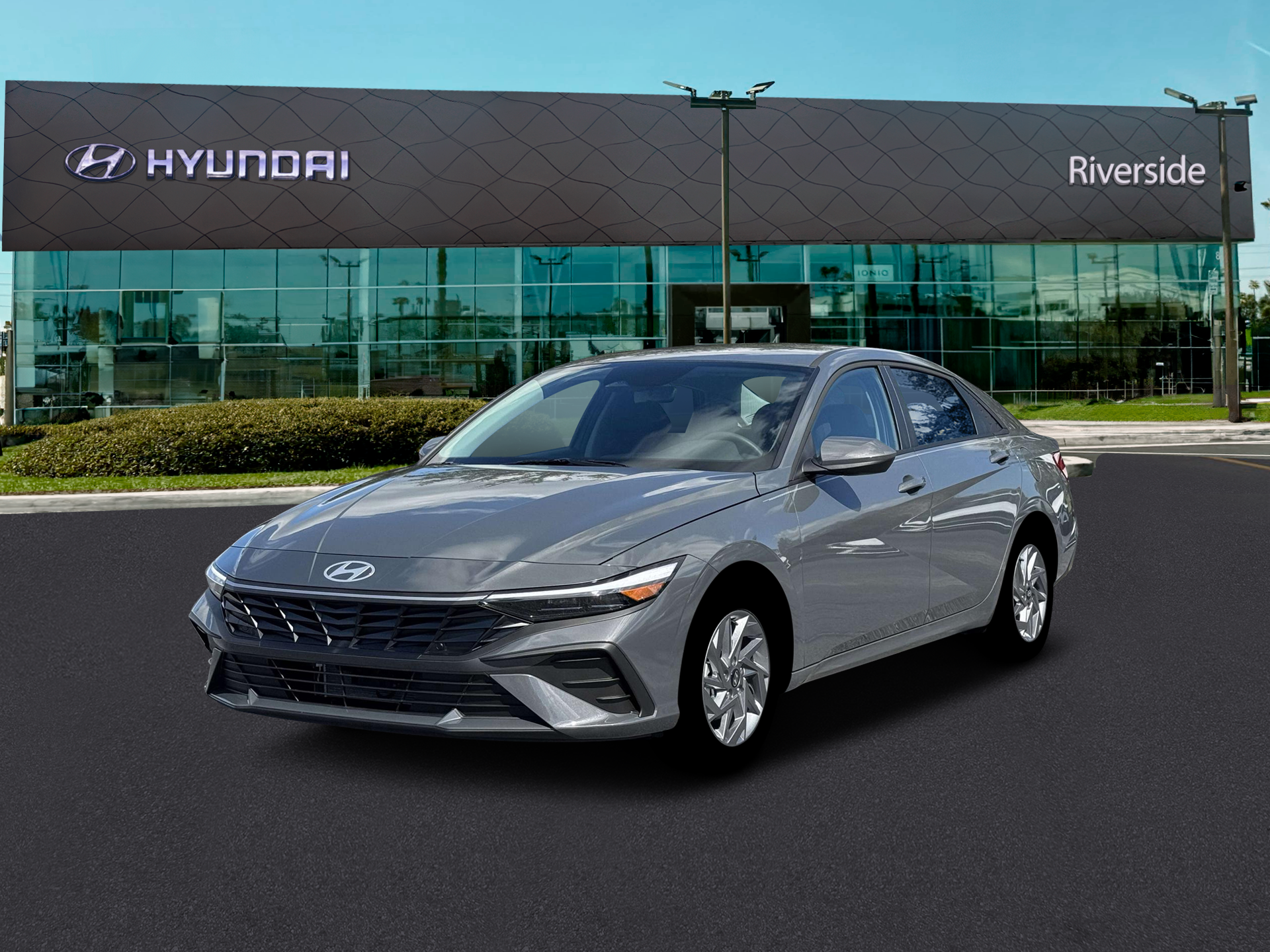 2026 Hyundai Elantra Hybrid Blue