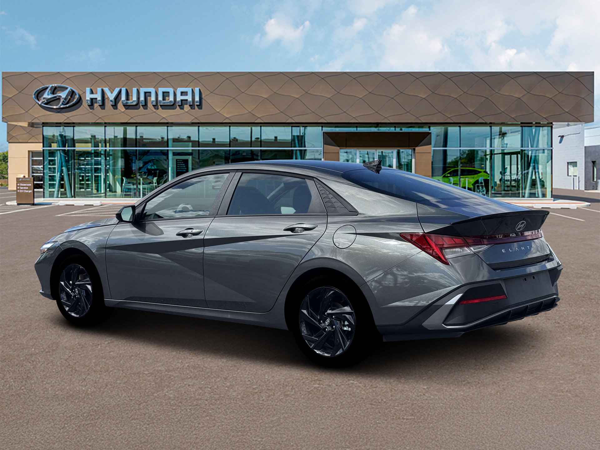 2026 Hyundai Elantra Blue photo 4