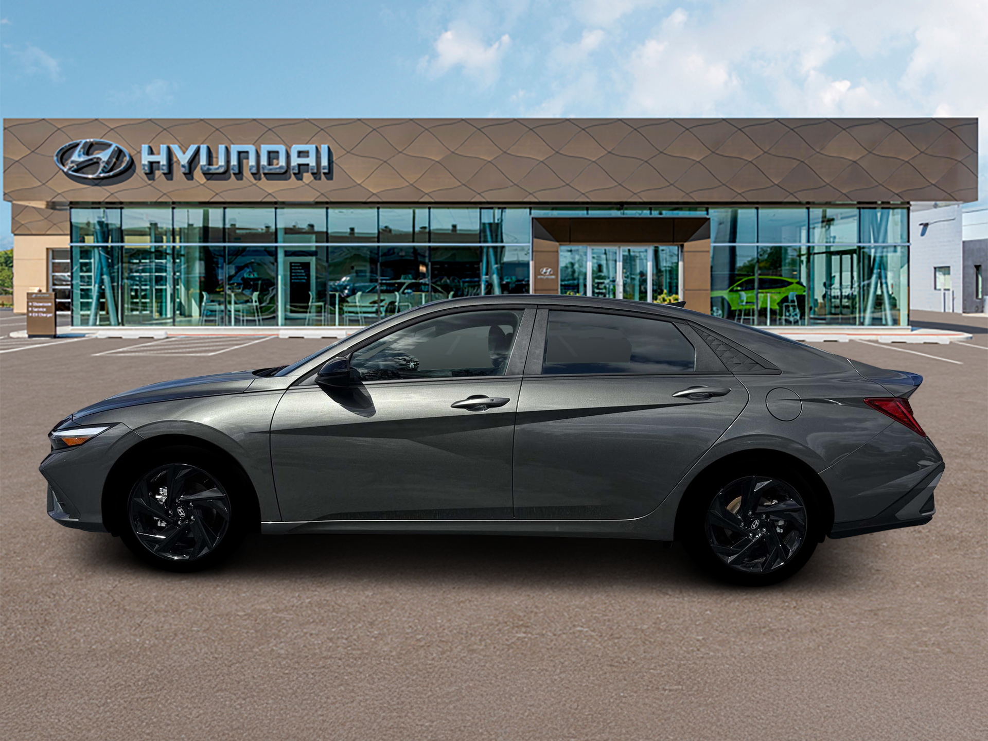 2026 Hyundai Elantra Blue photo 3
