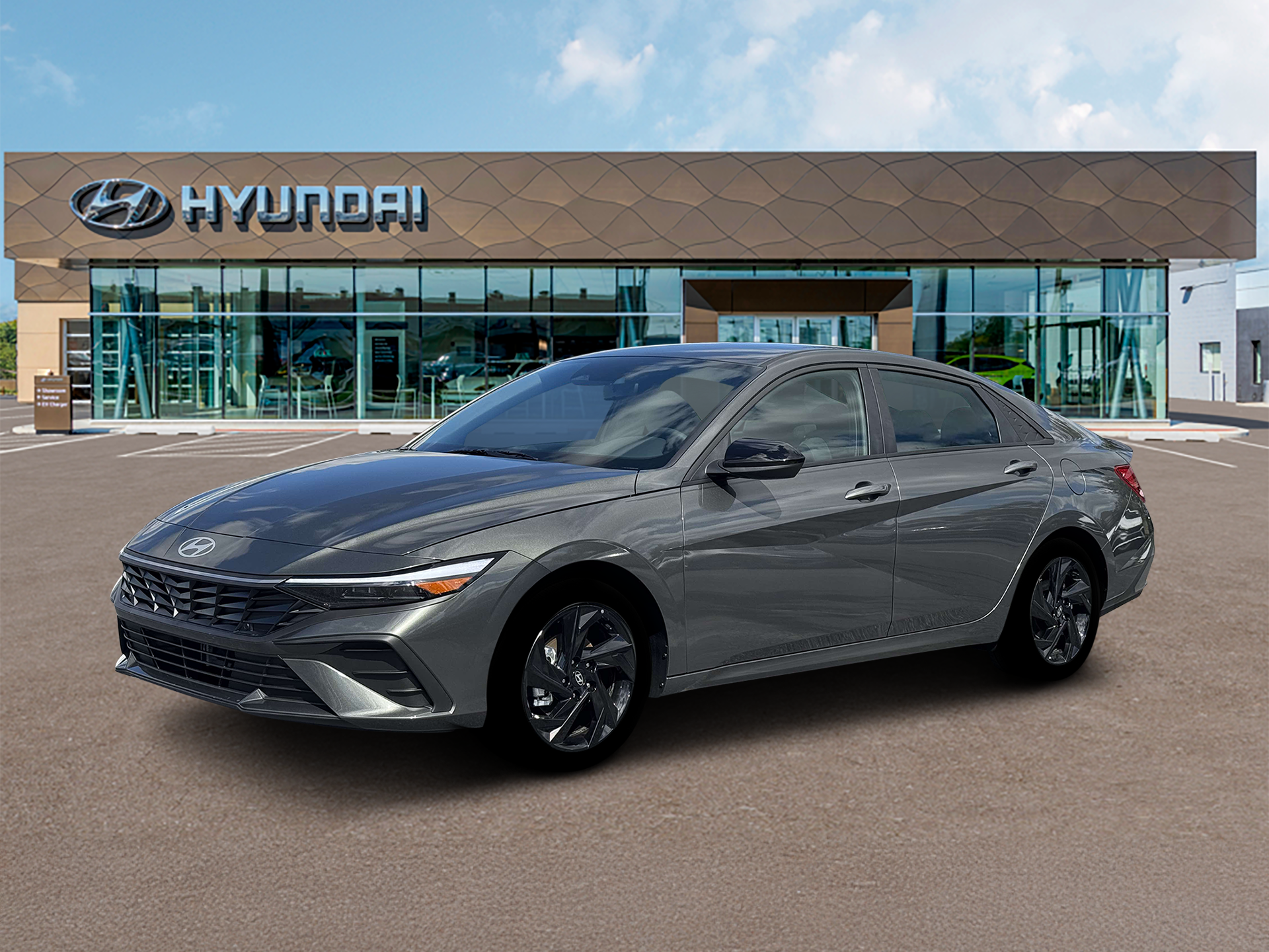 2026 Hyundai Elantra Blue photo 2