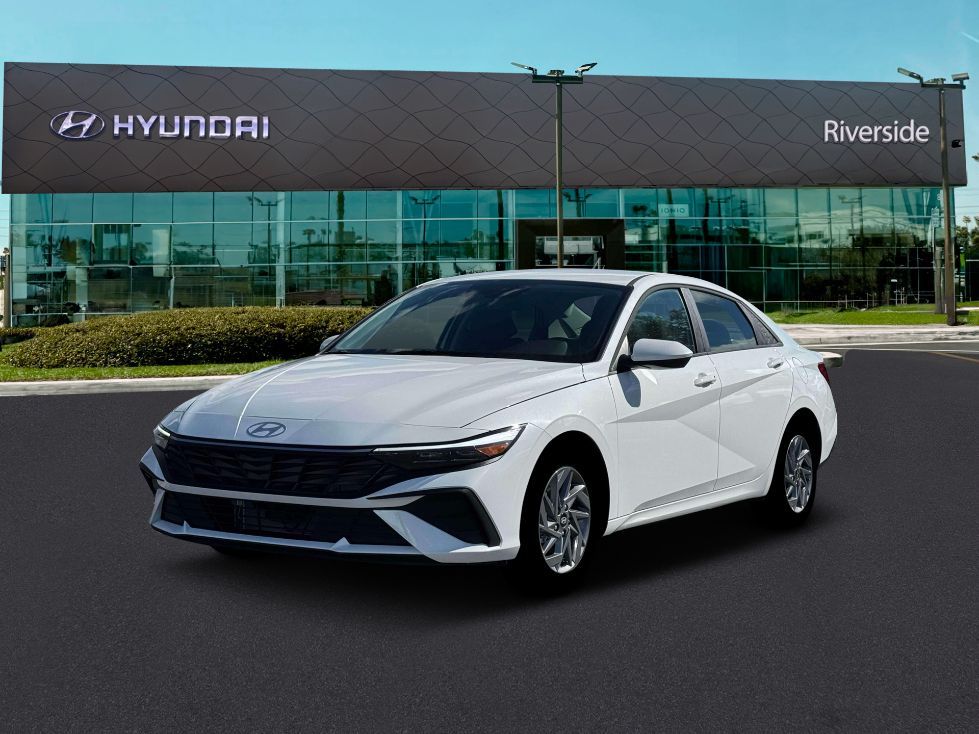 2026 Hyundai Elantra Hybrid Blue