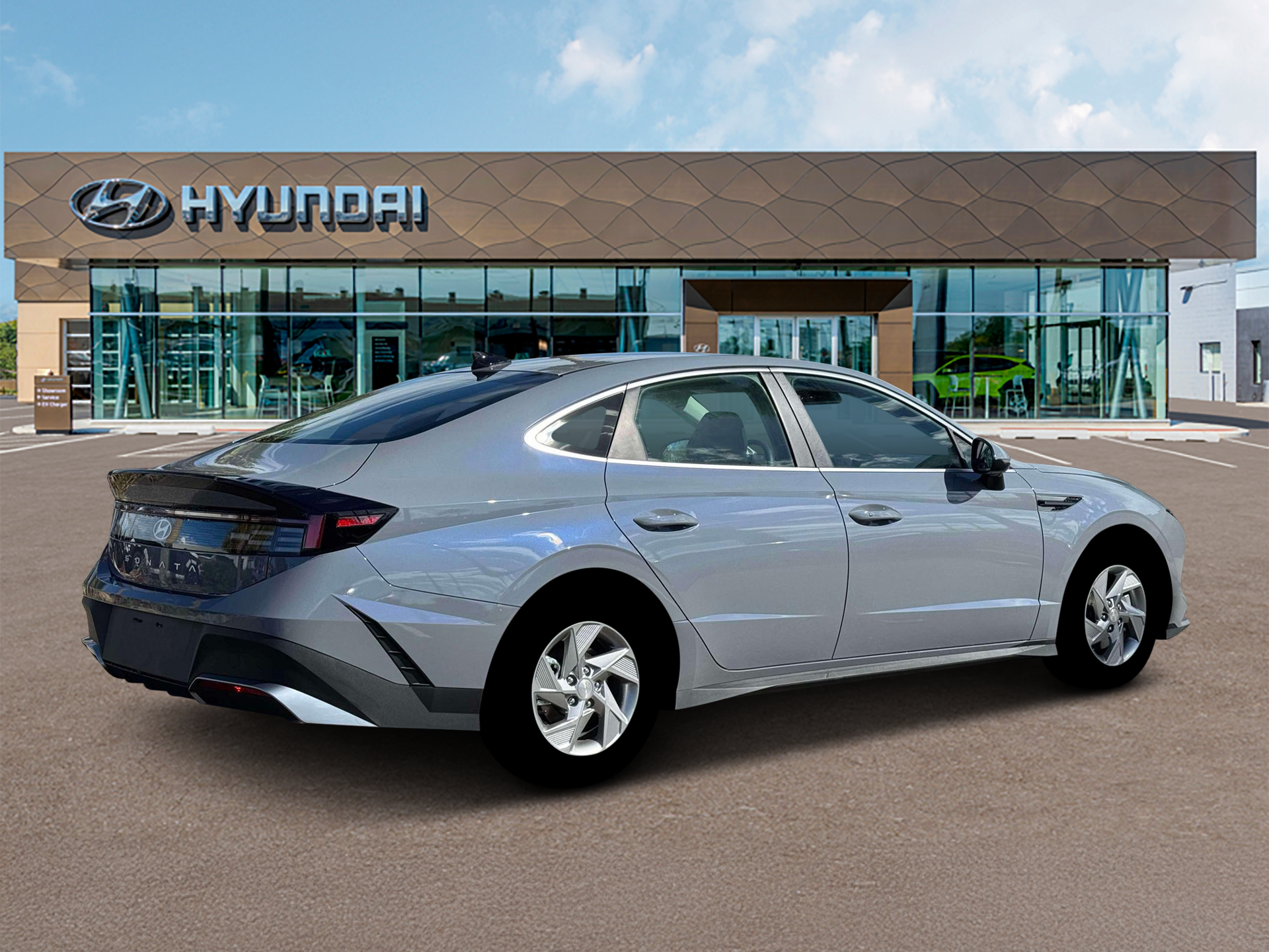 New 2026 Blue Hyundai SE image 7