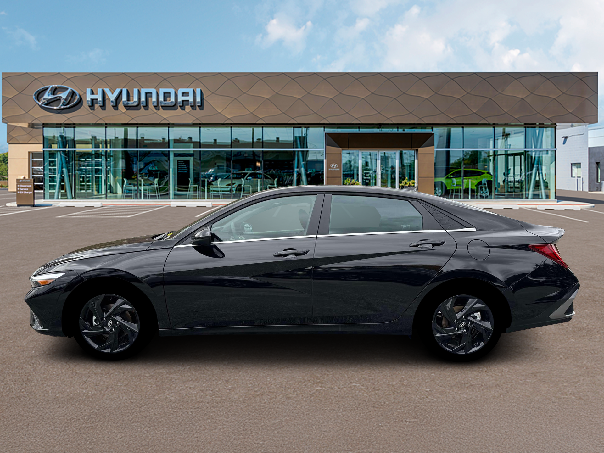 New 2026 Black Hyundai SEL Sport Premium image 3