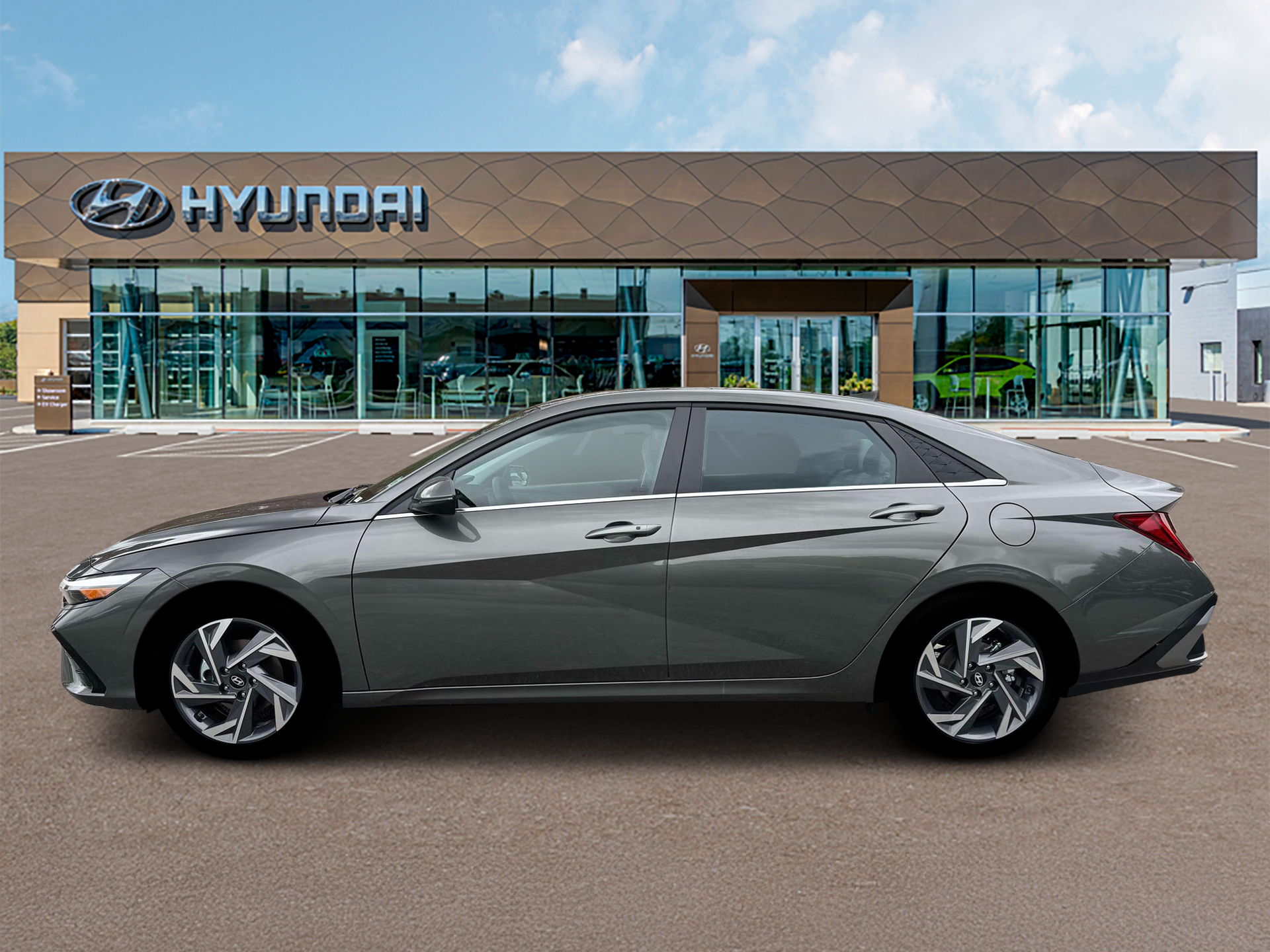 New 2026 Gray HYUNDAI Limited image 3