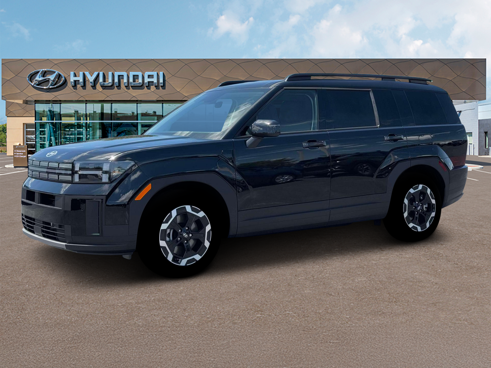 Phantom Black 2026 Hyundai Santa Fe SUV / Crossover Front-Wheel Drive 8-Speed Automatic