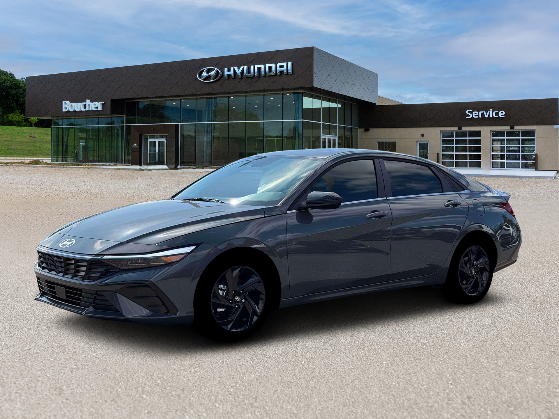 New 2026 Ecotronic Gray Hyundai SEL Sport image 2