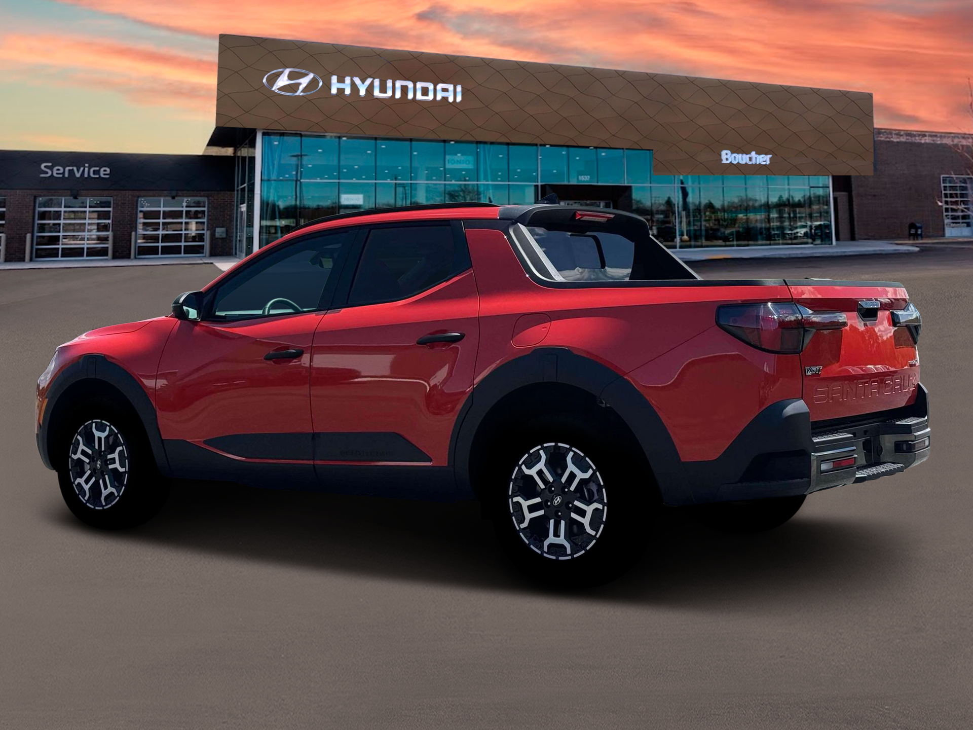 New 2026 Canyon Red Hyundai XRT image 4