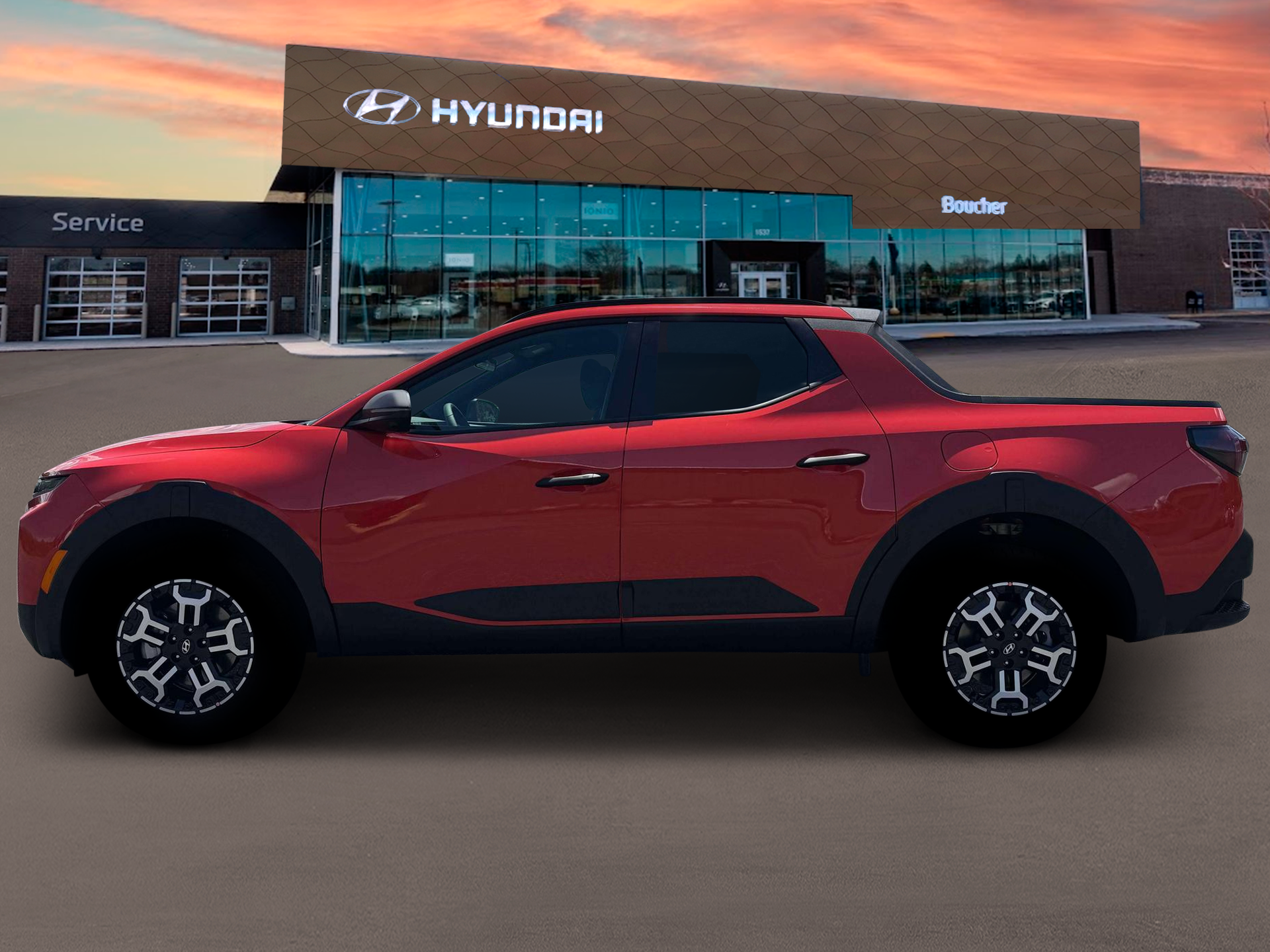 New 2026 Canyon Red Hyundai XRT image 3