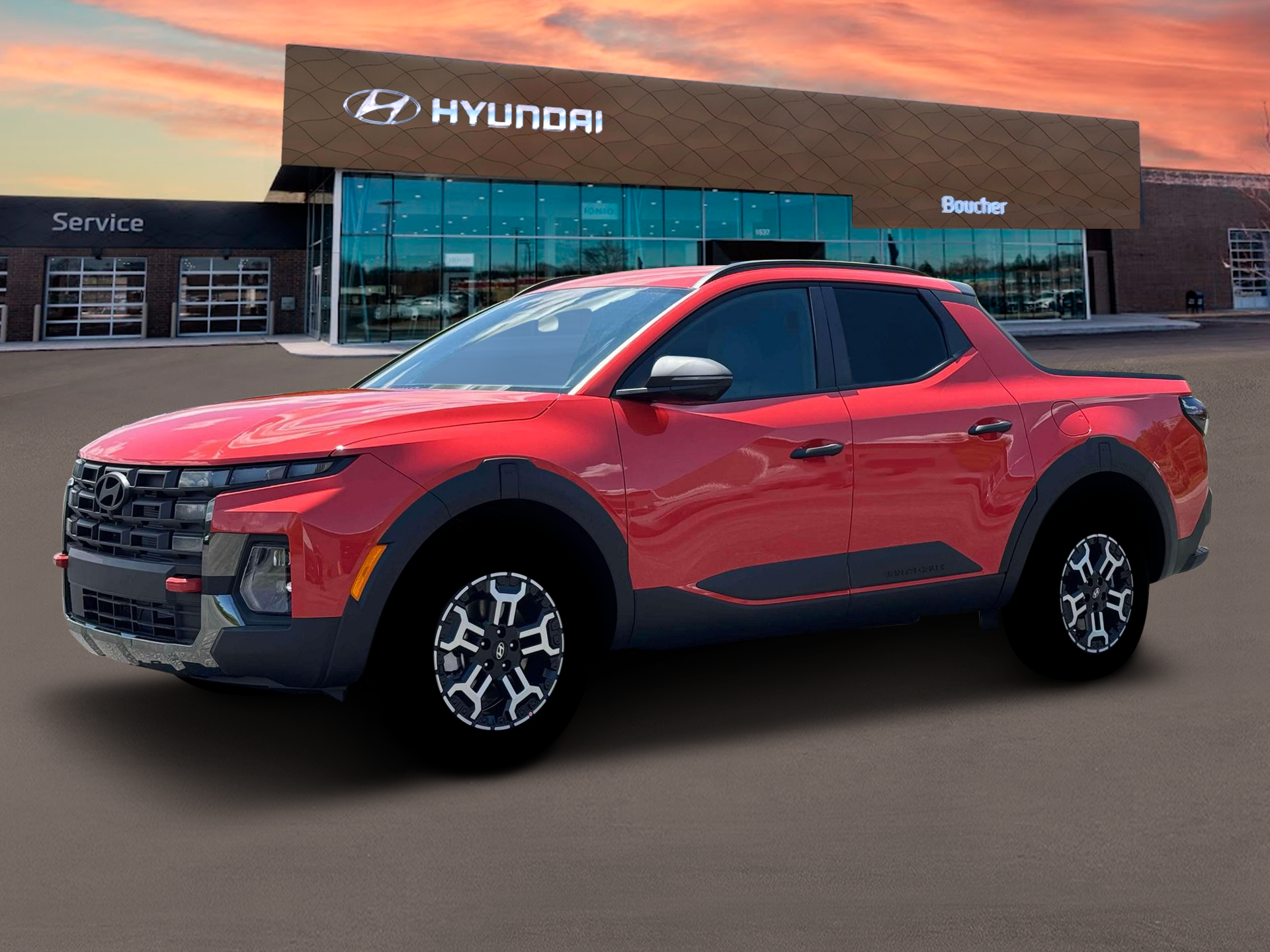 New 2026 Canyon Red Hyundai XRT image 2