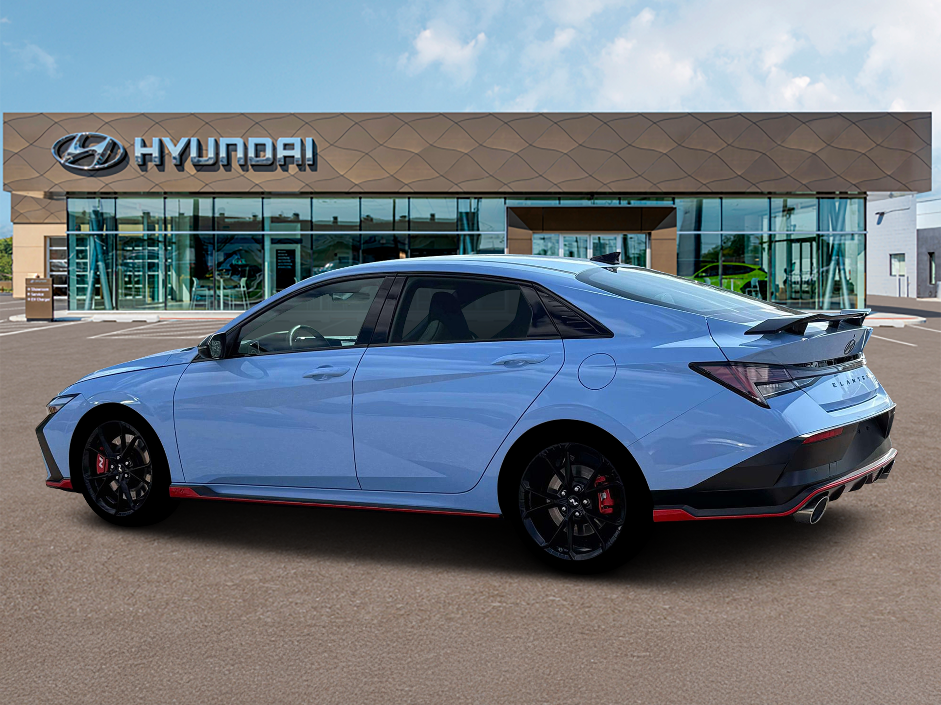 New 2026 Performance Blue HYUNDAI Sedan image 4