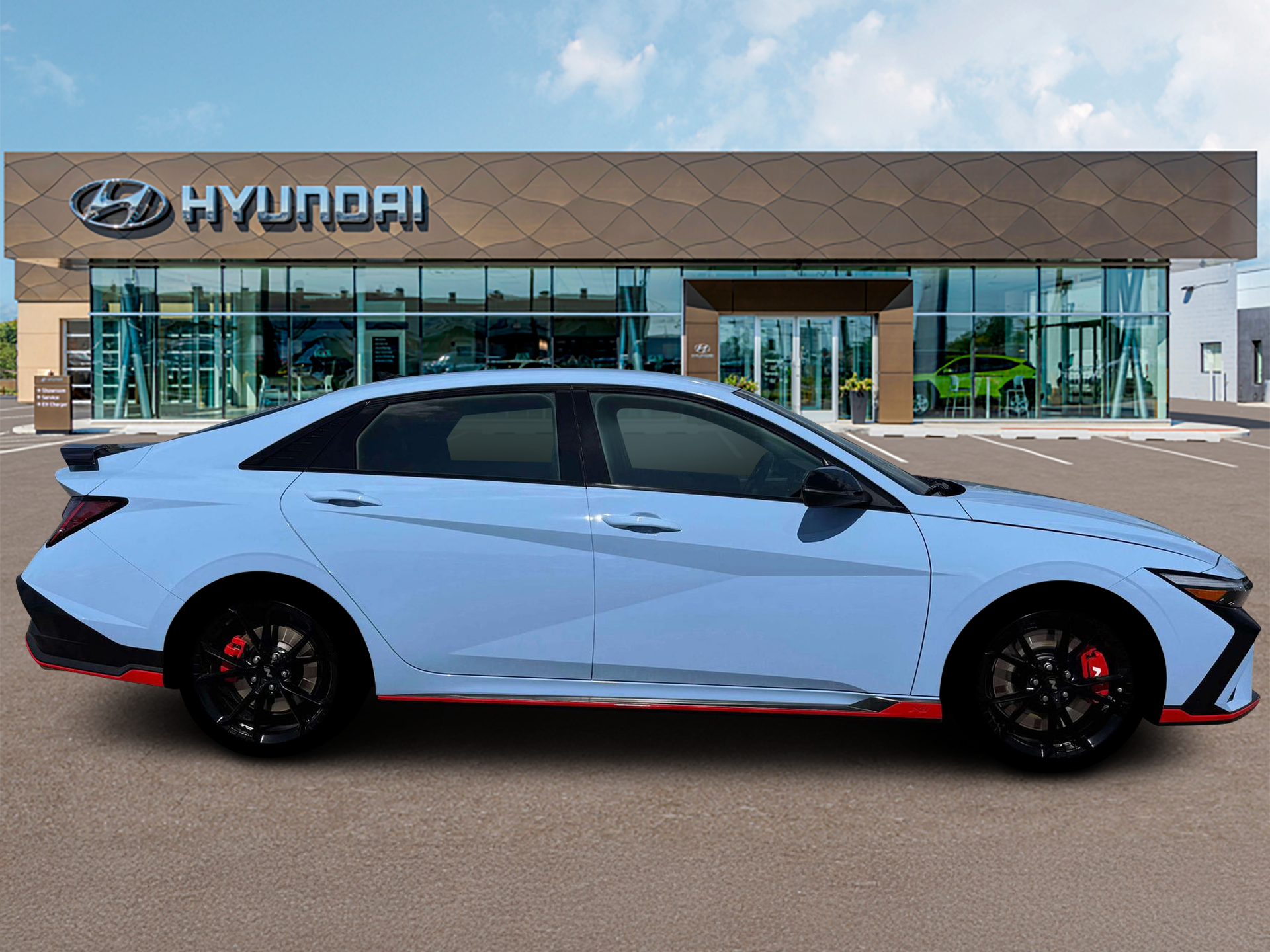 New 2026 Performance Blue HYUNDAI Sedan image 9