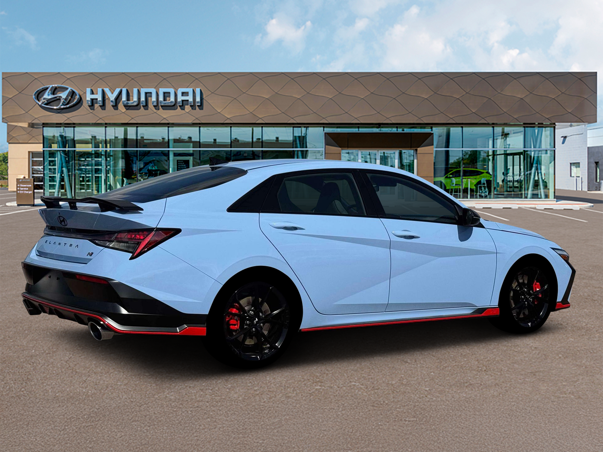 New 2026 Performance Blue HYUNDAI Sedan image 8