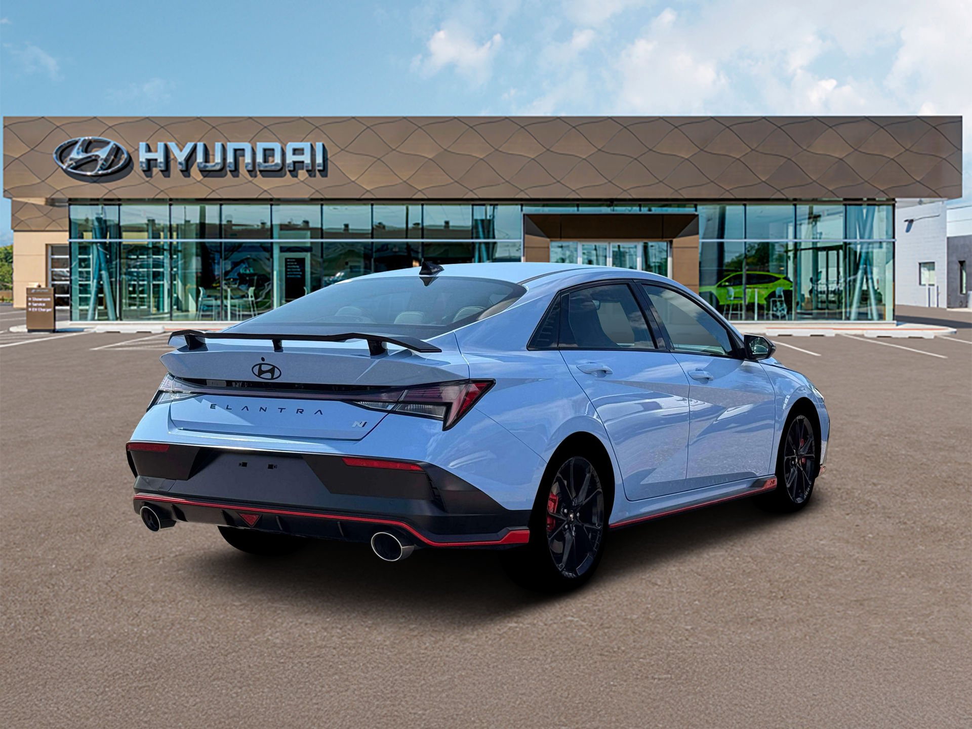 New 2026 Performance Blue HYUNDAI Sedan image 7