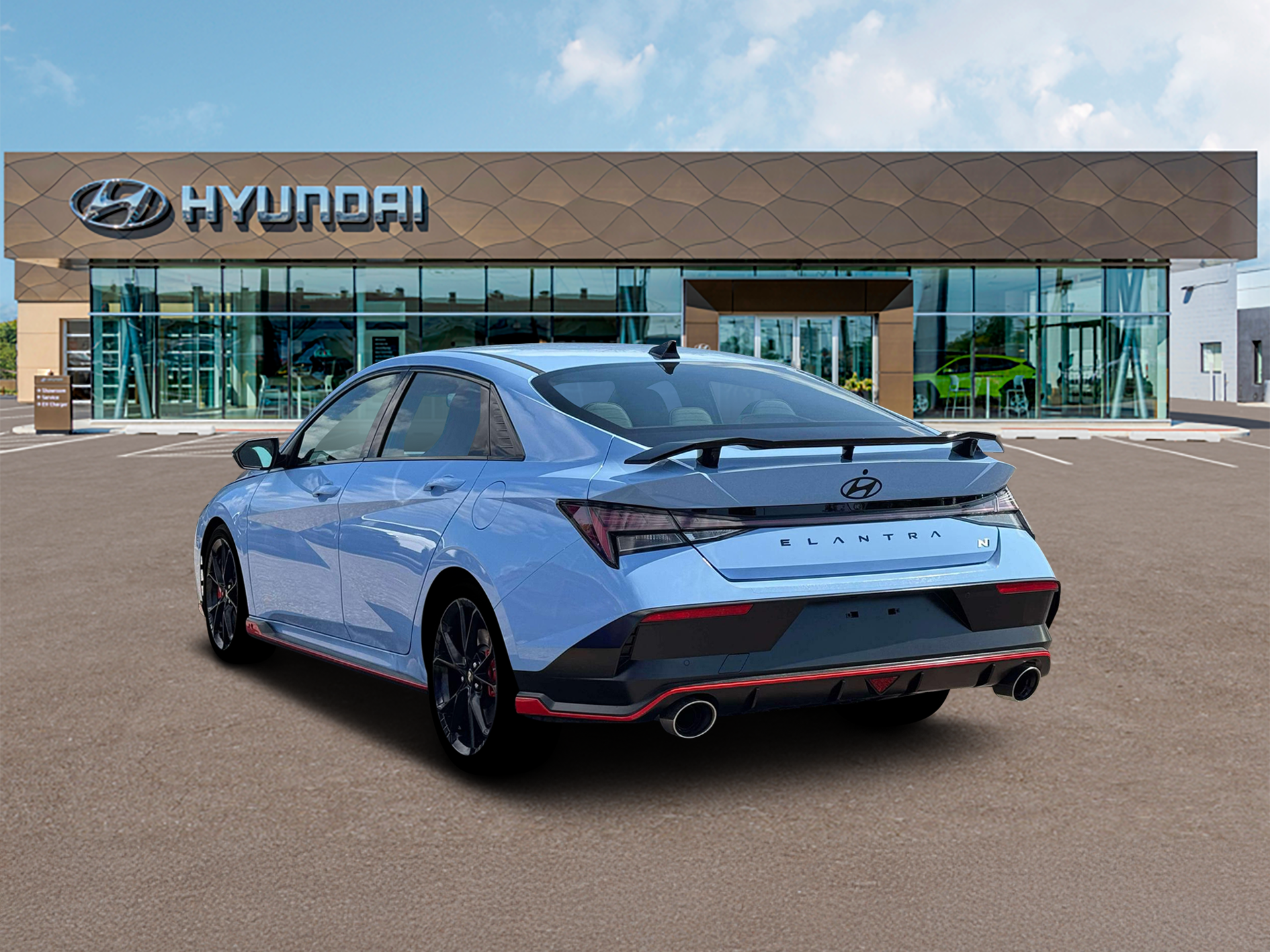 New 2026 Performance Blue HYUNDAI Sedan image 5