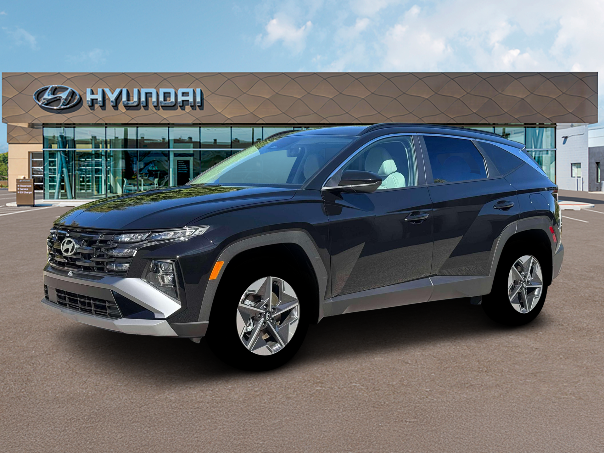 Ash Black 2026 Hyundai Tucson Hybrid SUV / Crossover All-Wheel Drive 6-Speed Automatic