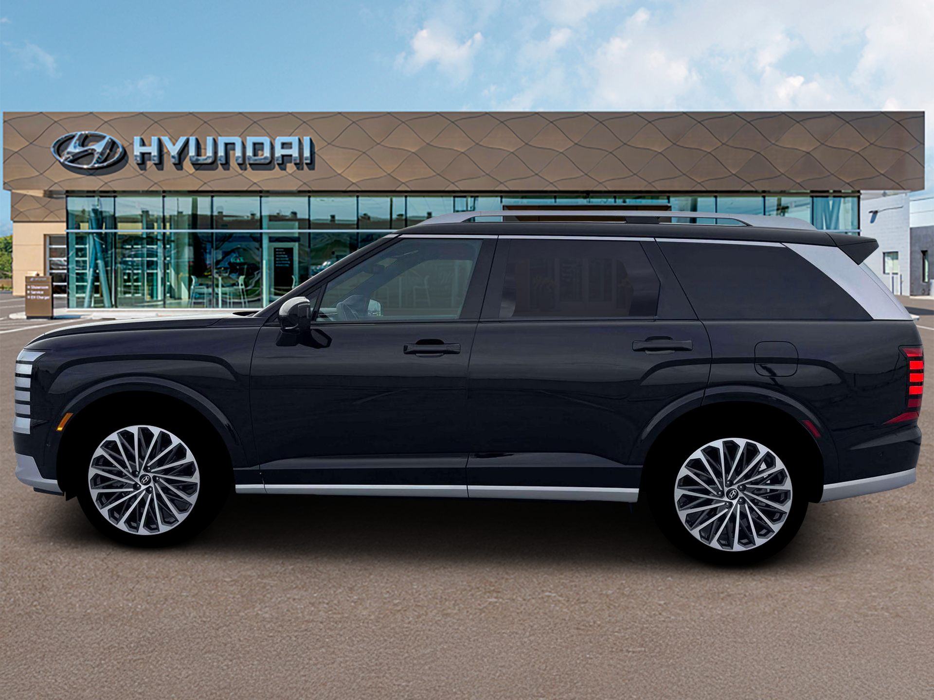 New 2026 Abyss Black Pearl HYUNDAI Calligraphy image 3