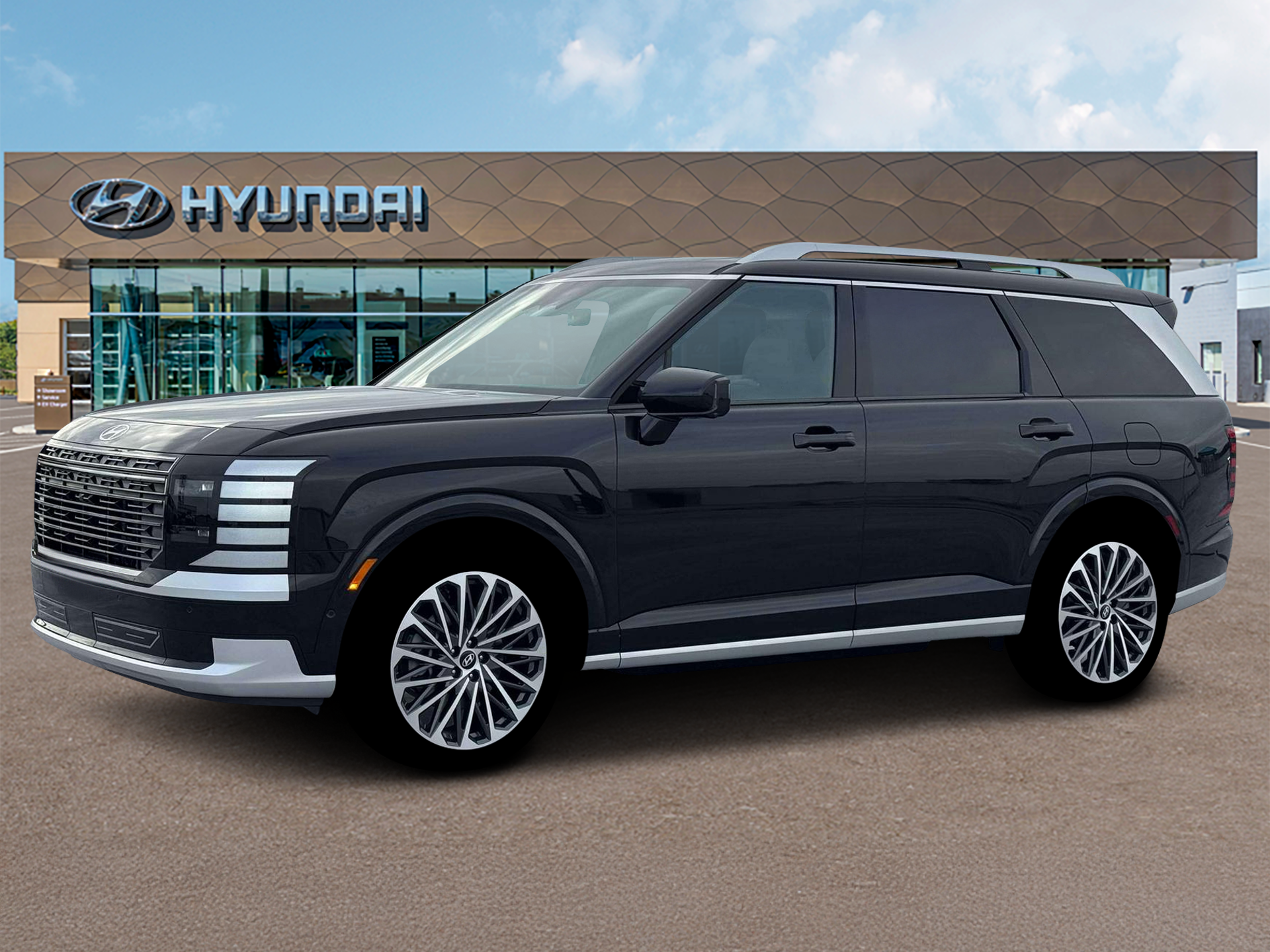 New 2026 Abyss Black Pearl HYUNDAI Calligraphy image 2