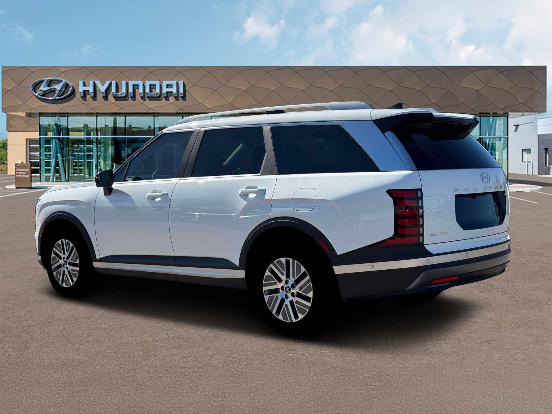 New 2026 White HYUNDAI Blue SEL Premium 7P image 4