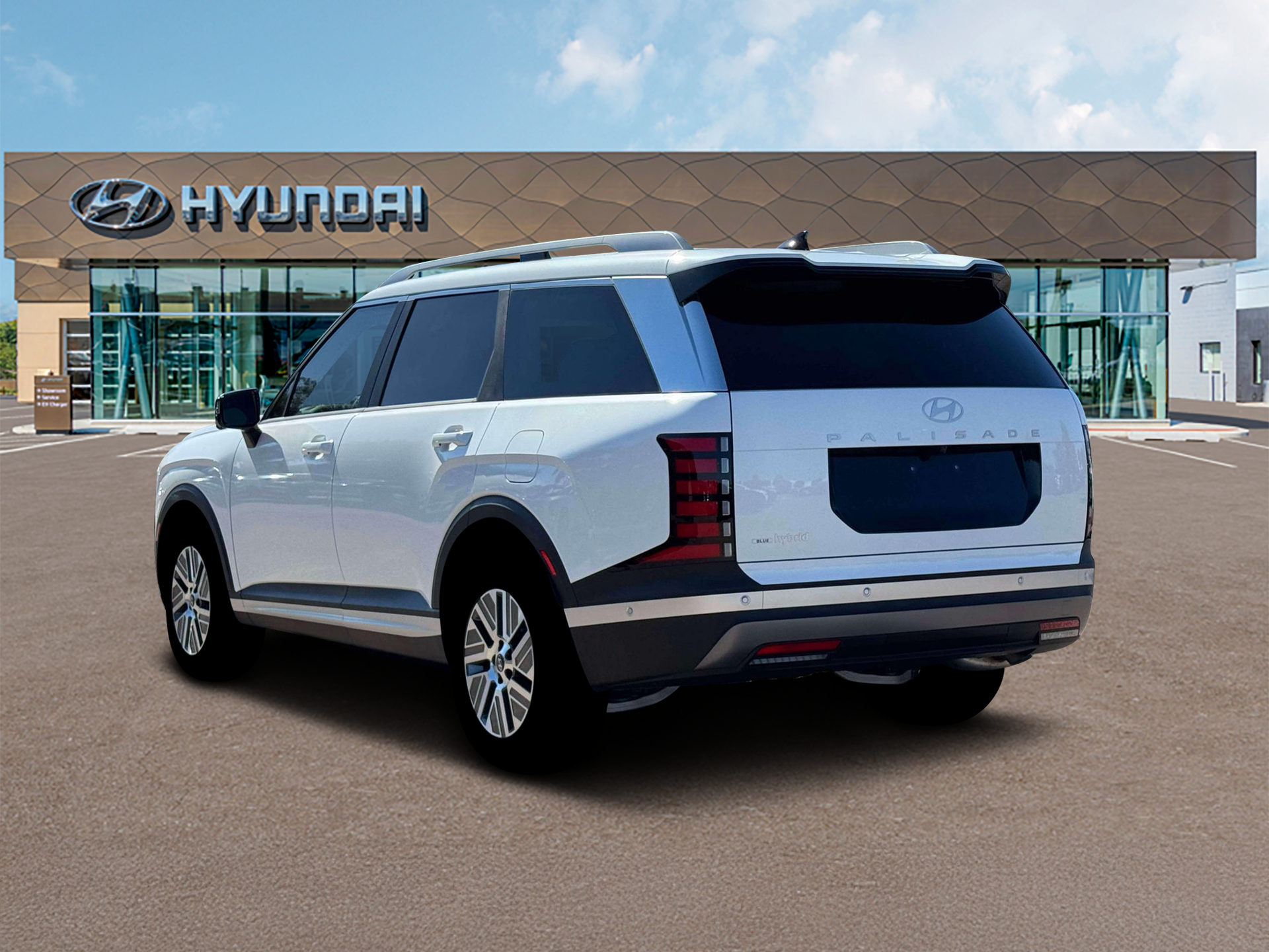 New 2026 White HYUNDAI Blue SEL Premium 7P image 5