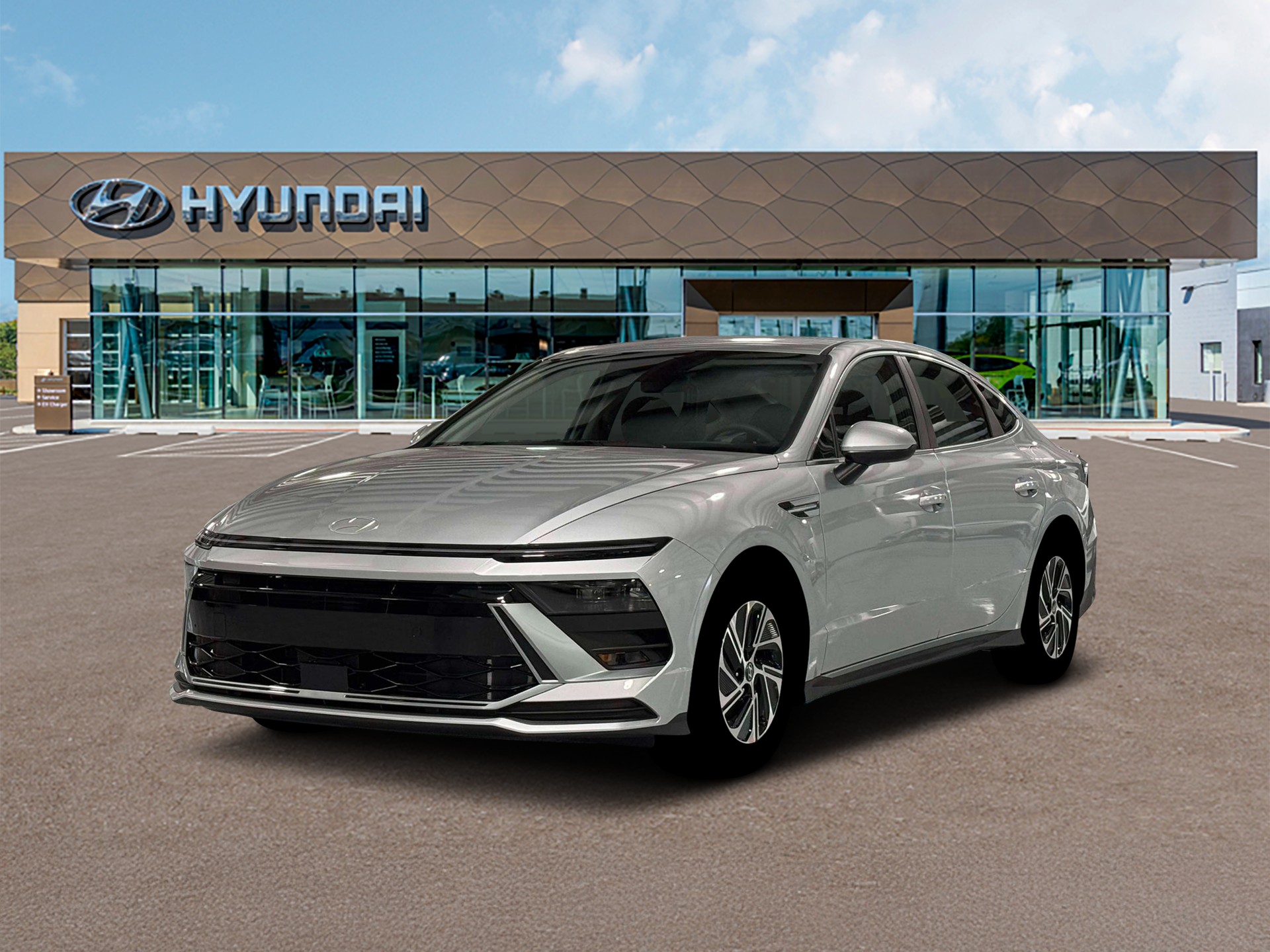 2026 Hyundai Sonata Hybrid Blue