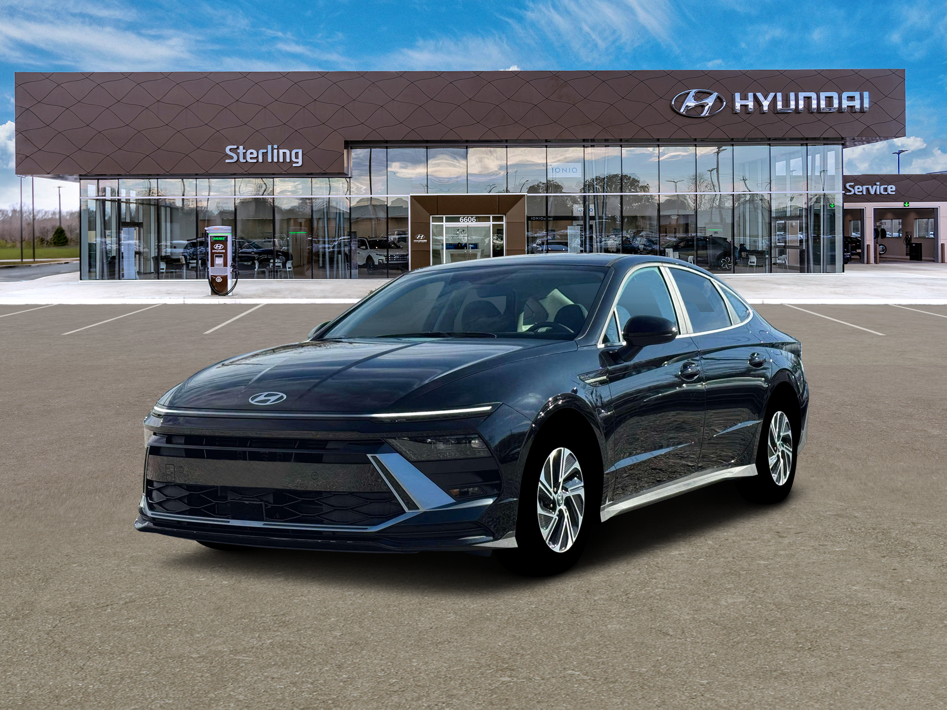 2026 Hyundai Sonata Hybrid Blue