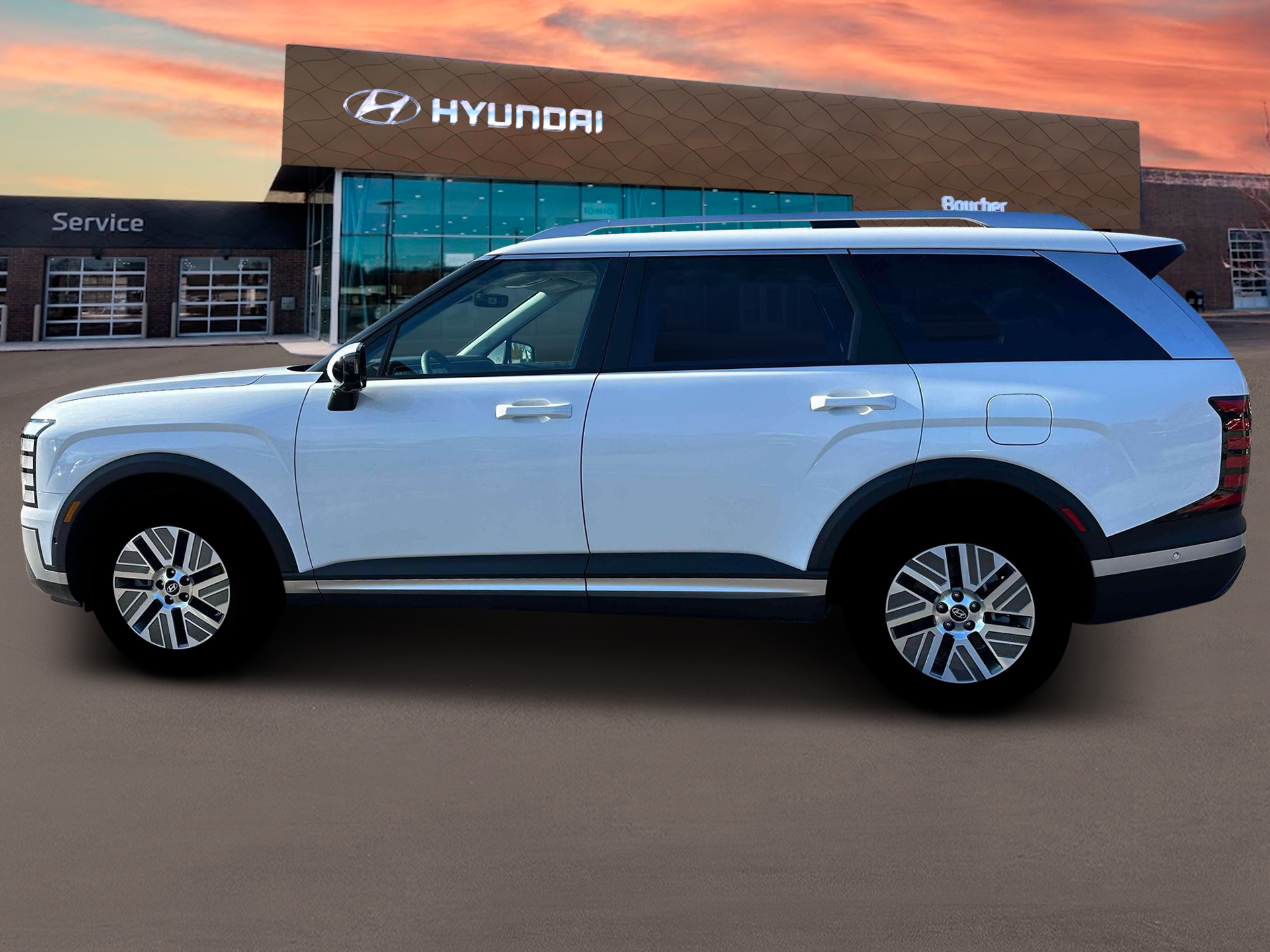 New 2026 Creamy White Pearl Hyundai SEL Premium image 3