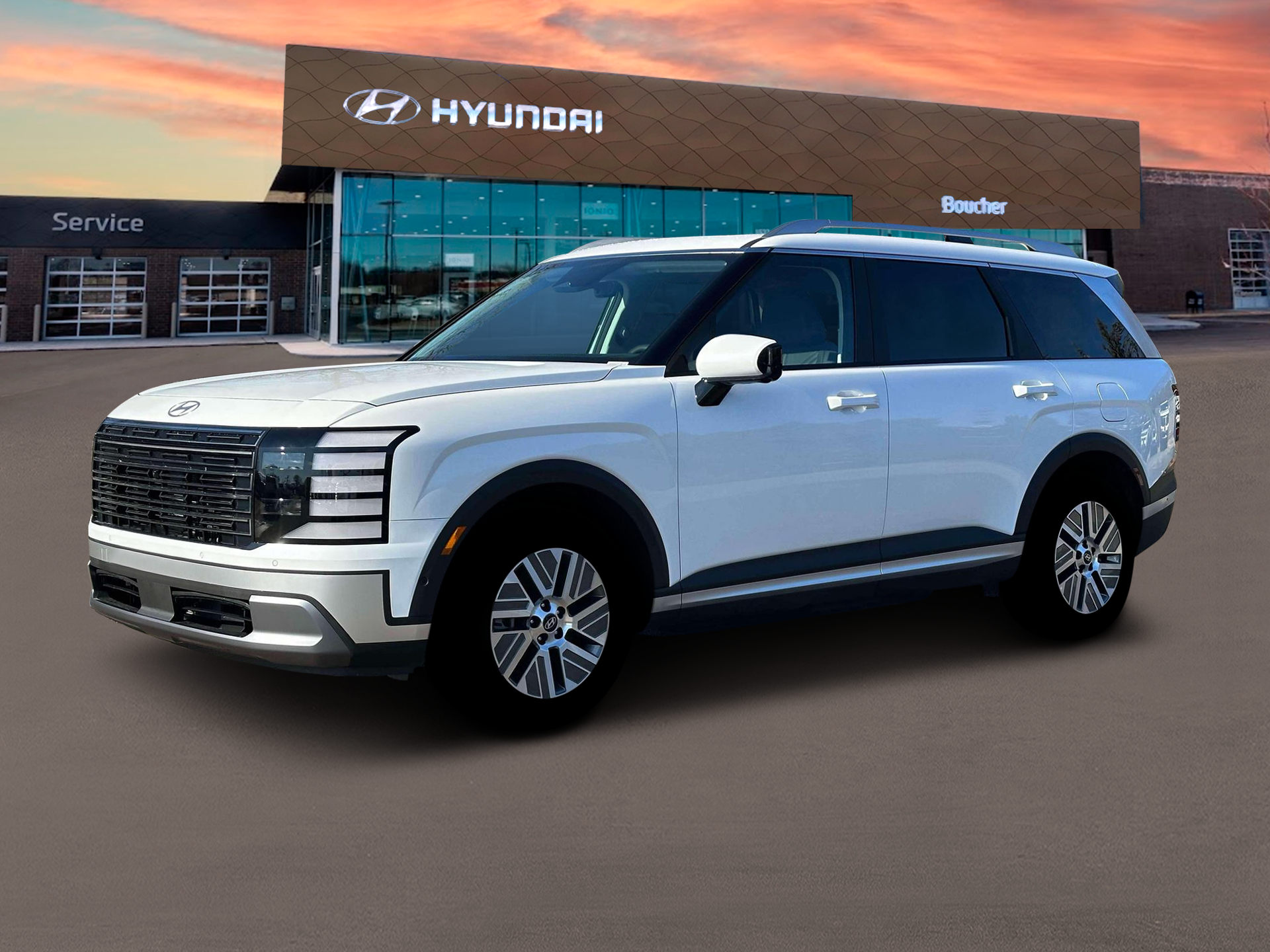 New 2026 Creamy White Pearl Hyundai SEL Premium image 2