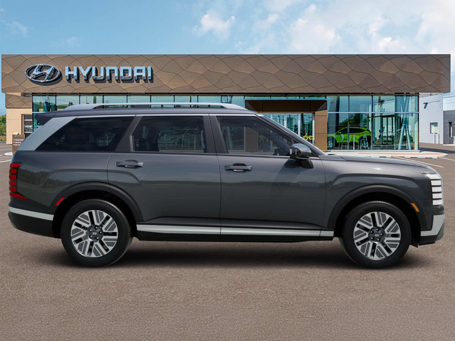 New 2026 Ecotronic Gray Pearl Hyundai SEL 7P image 6