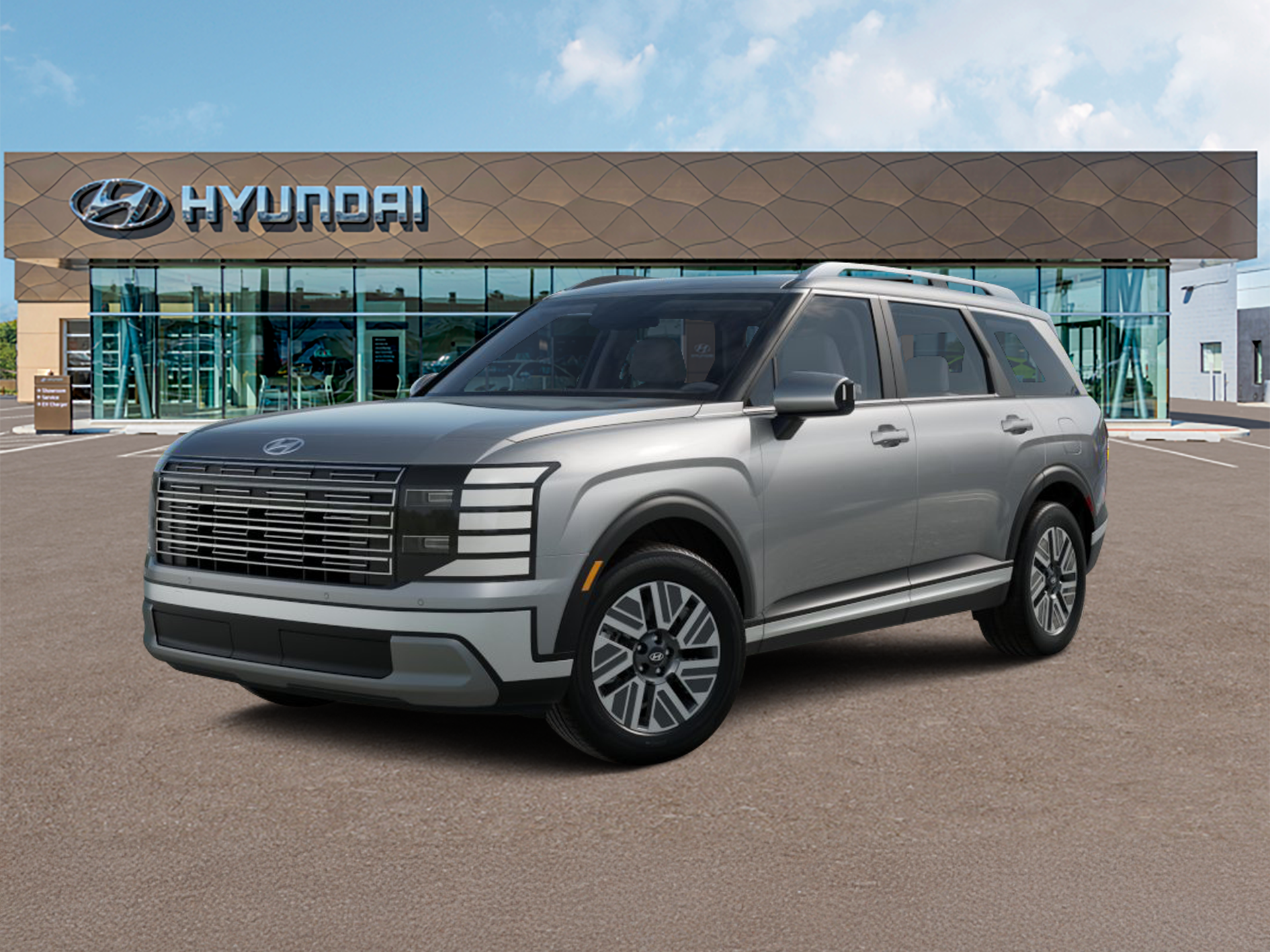 New 2026 Silver Hyundai Blue SEL 8P image 2