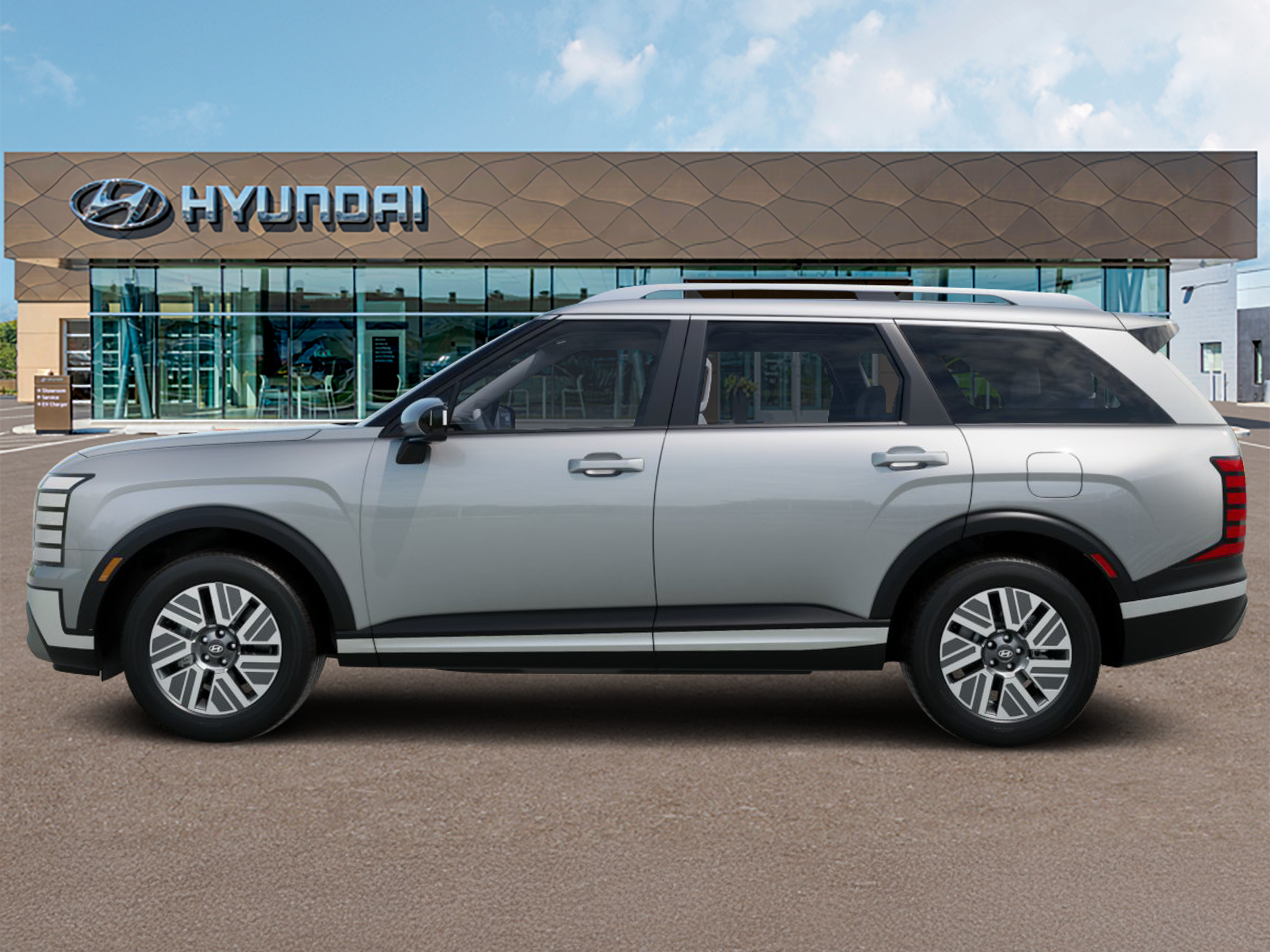 New 2026 Silver Hyundai Blue SEL 8P image 3